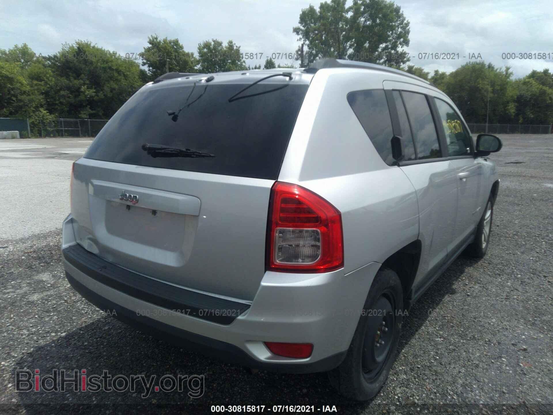 2012 JEEP COMPASS - VIN: 1C4NJCBA0CD504166 - Фото 6