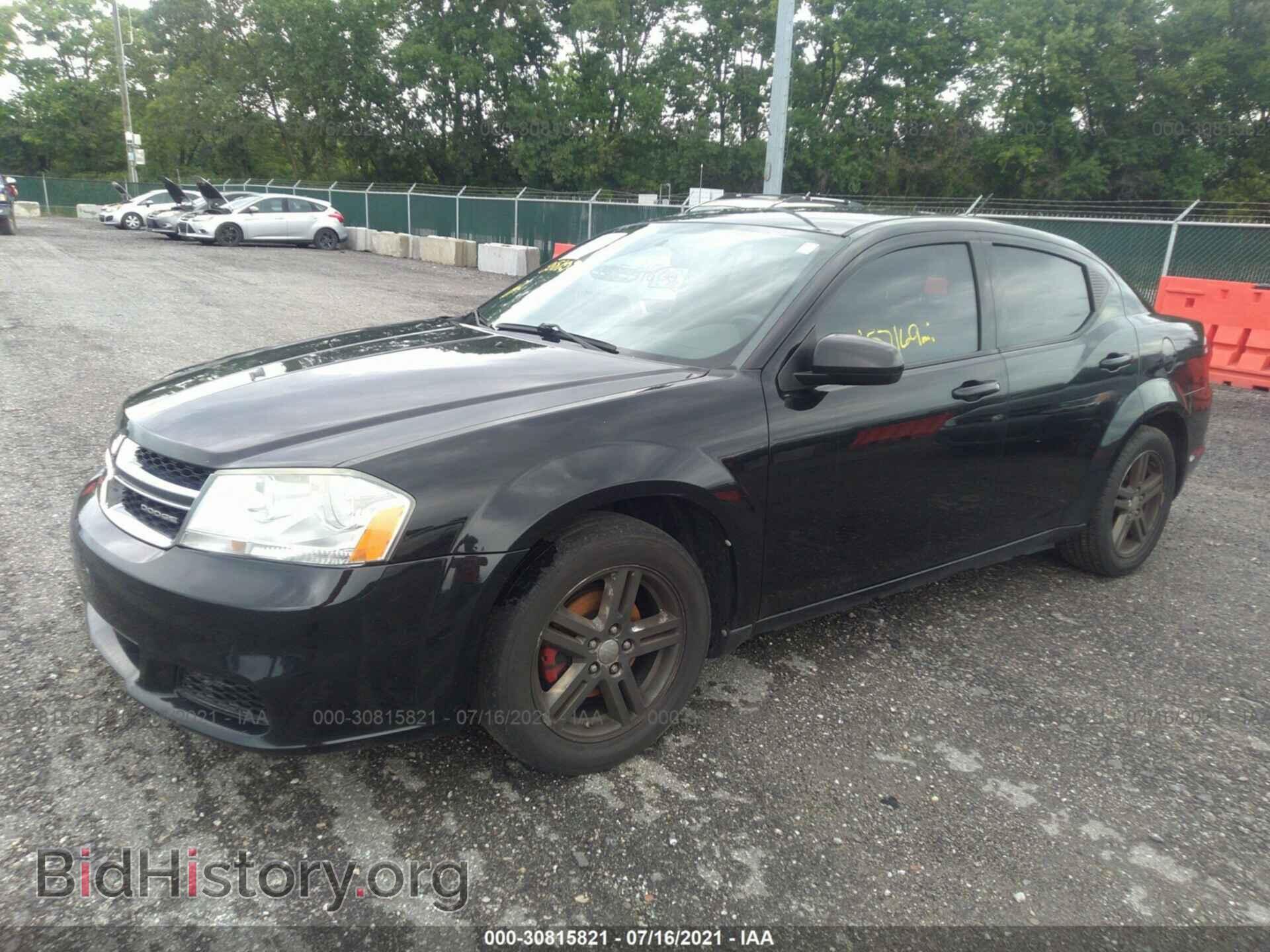 2012 DODGE AVENGER - VIN: 1C3CDZCB9CN190301 - Фото 2