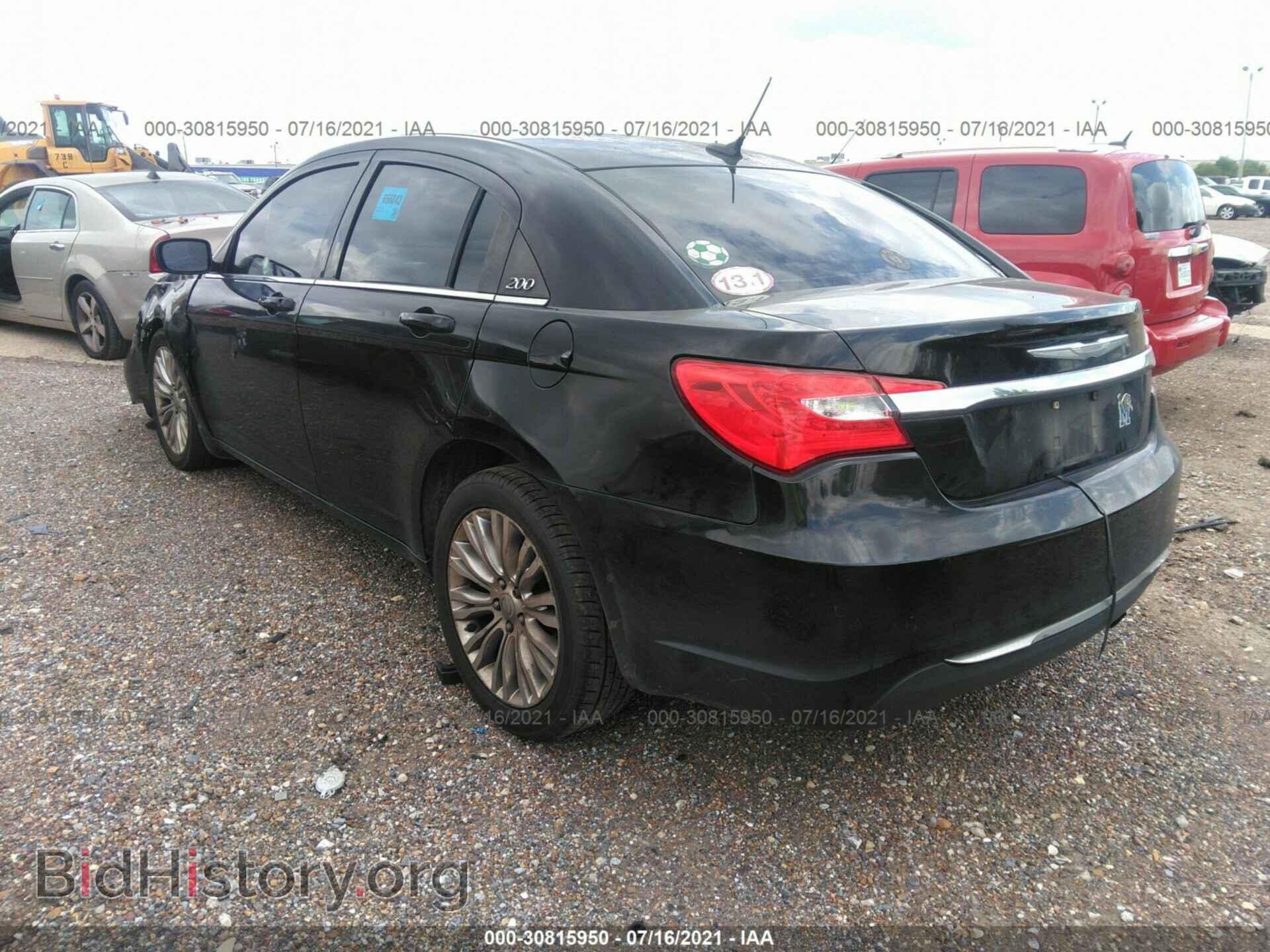 2012 CHRYSLER 200 - VIN: 1C3CCBAB2CN149425 - Фото 3