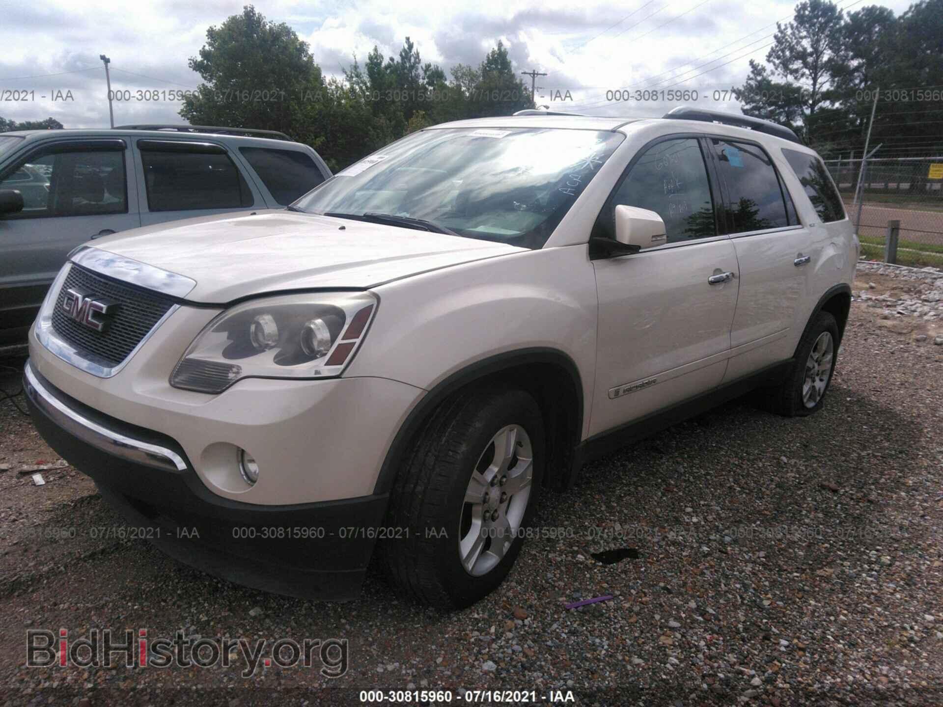 2008 GMC ACADIA - VIN: 1GKER23748J167097 - Фото 2