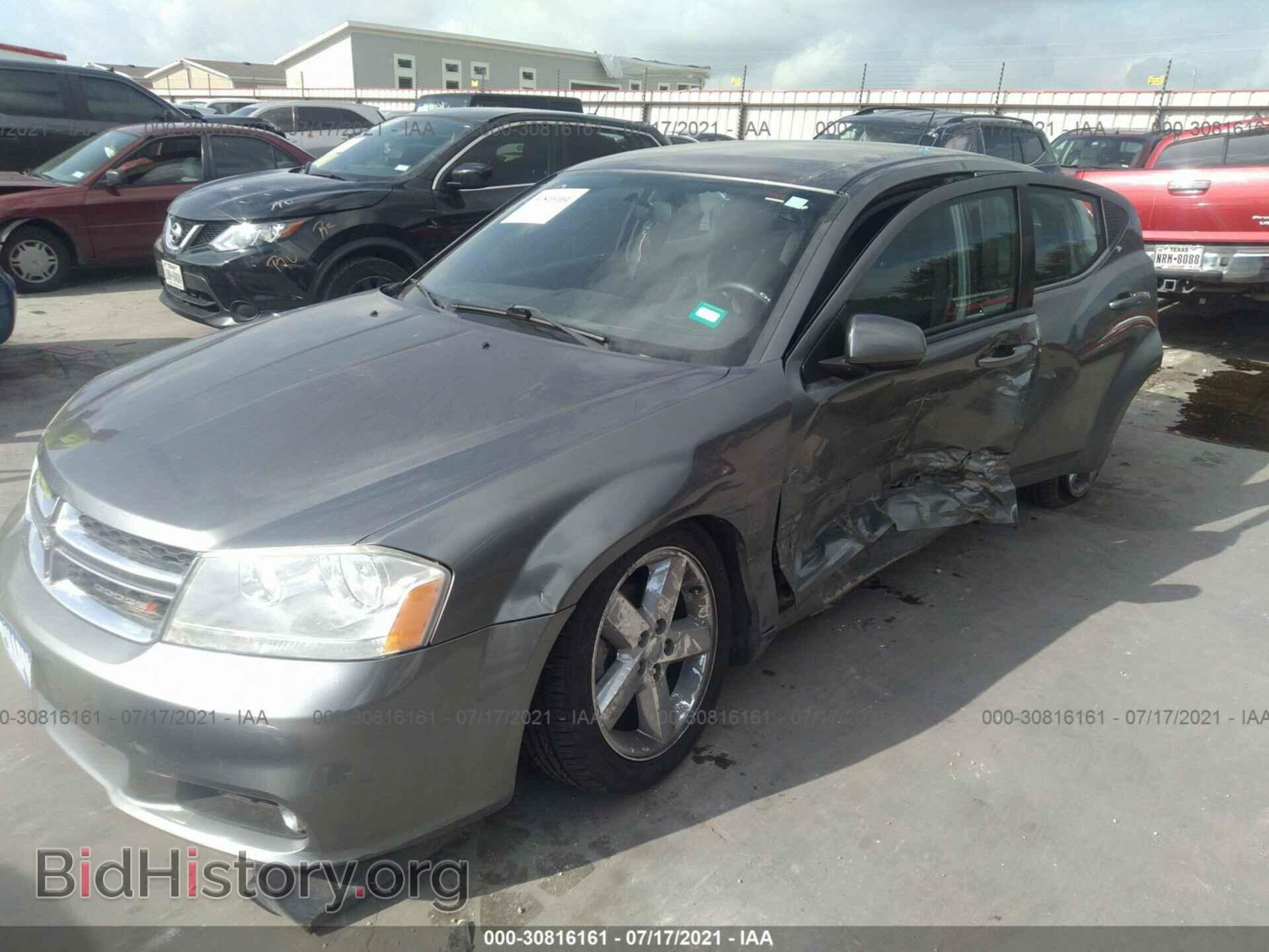 2013 DODGE AVENGER - VIN: 1C3CDZCG3DN720422 - Фото 2