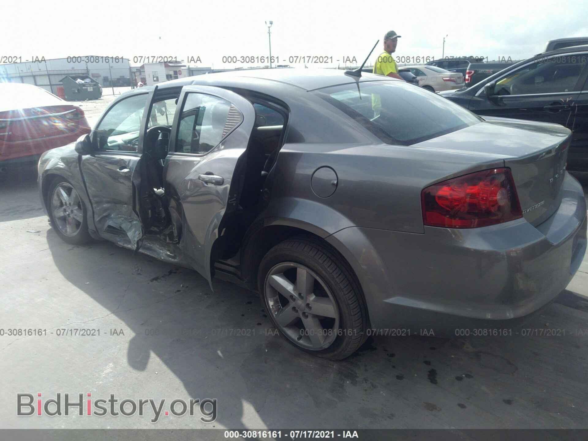2013 DODGE AVENGER - VIN: 1C3CDZCG3DN720422 - Фото 3
