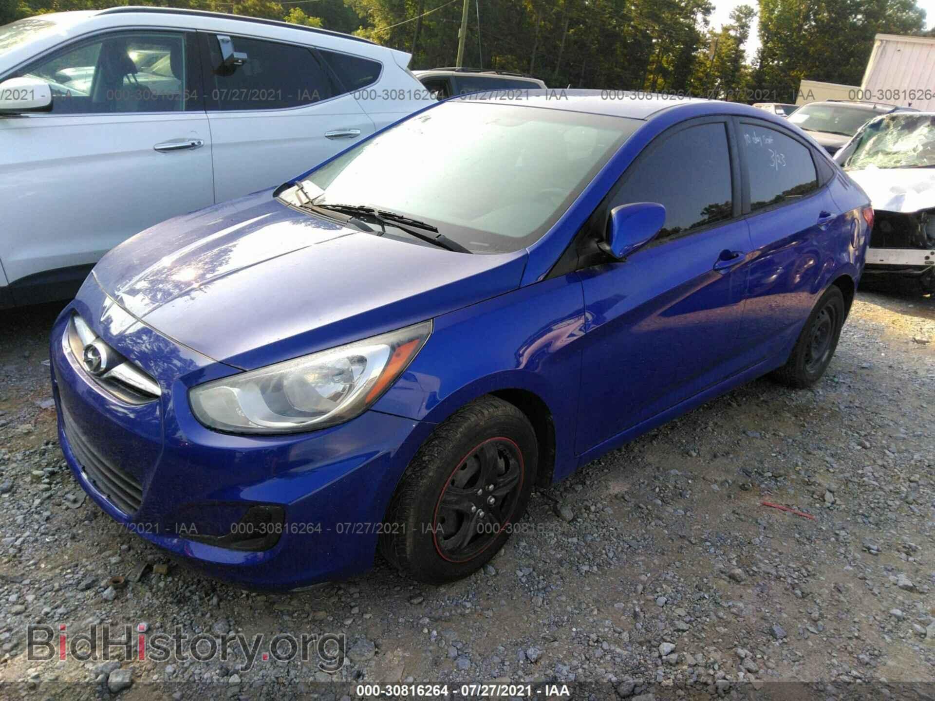 2013 HYUNDAI ACCENT - VIN: KMHCT4AE3DU367300 - Фото 2