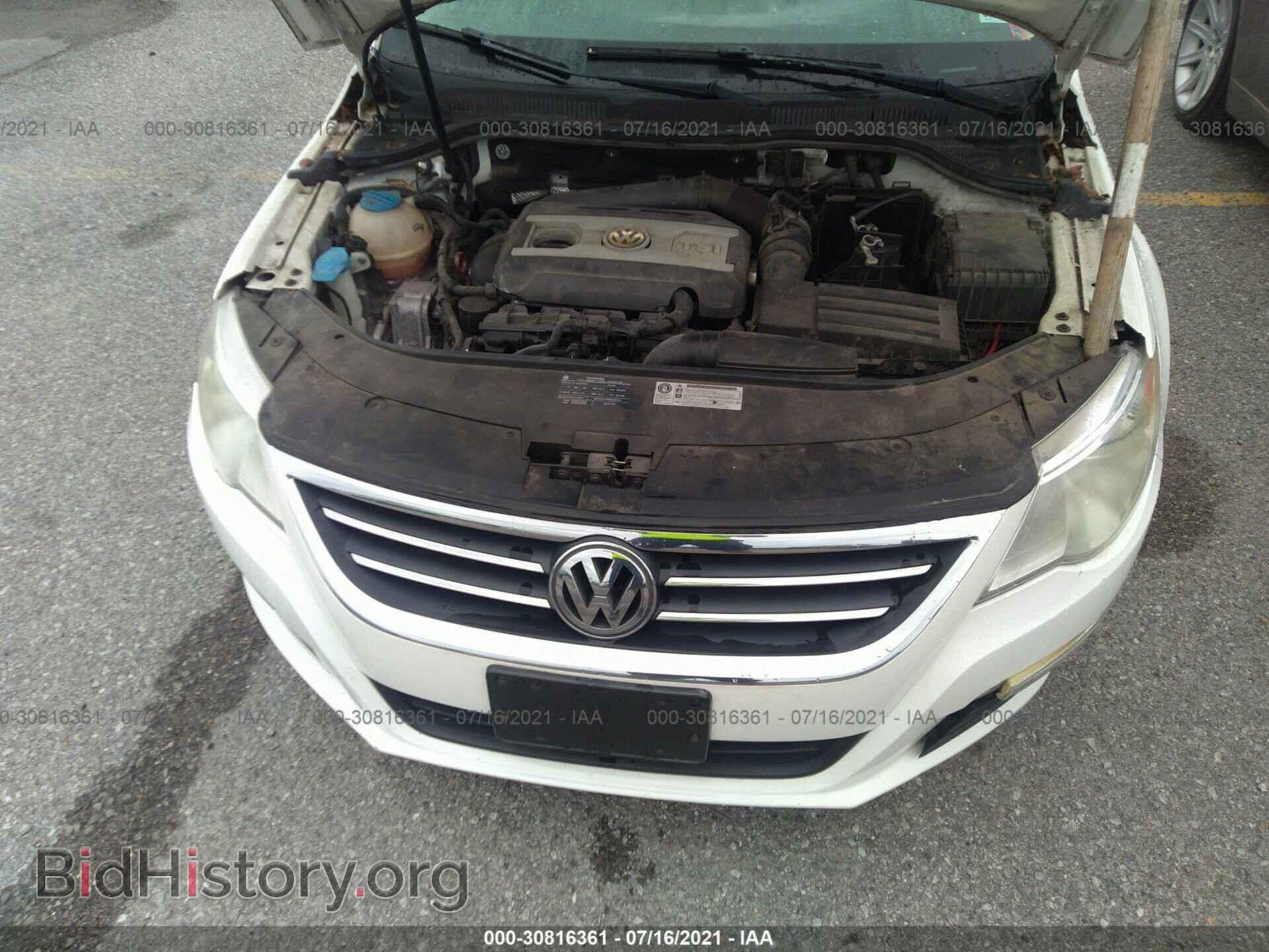 2011 VOLKSWAGEN CC - VIN: WVWMN7AN8BE714938 - Фото 10