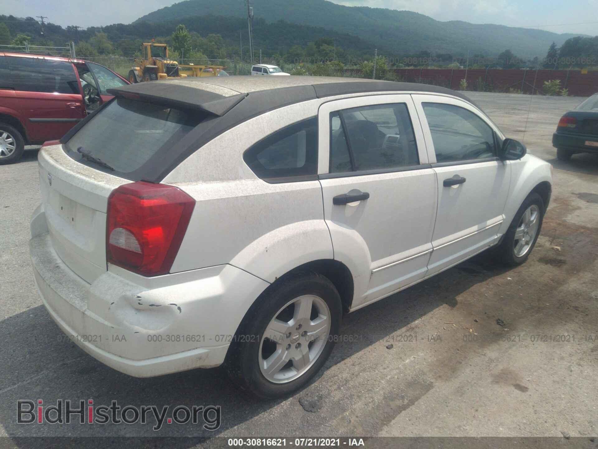 2007 DODGE CALIBER - VIN: 1B3HB48B27D209626 - Фото 4