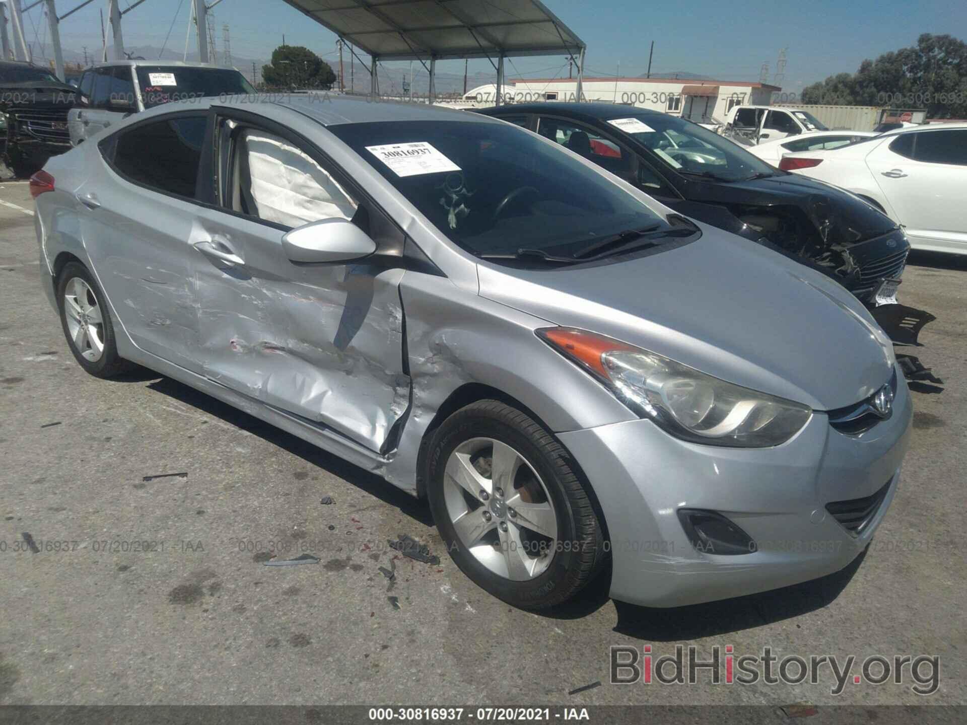 Photo 5NPDH4AE9BH042829 - HYUNDAI ELANTRA 2011