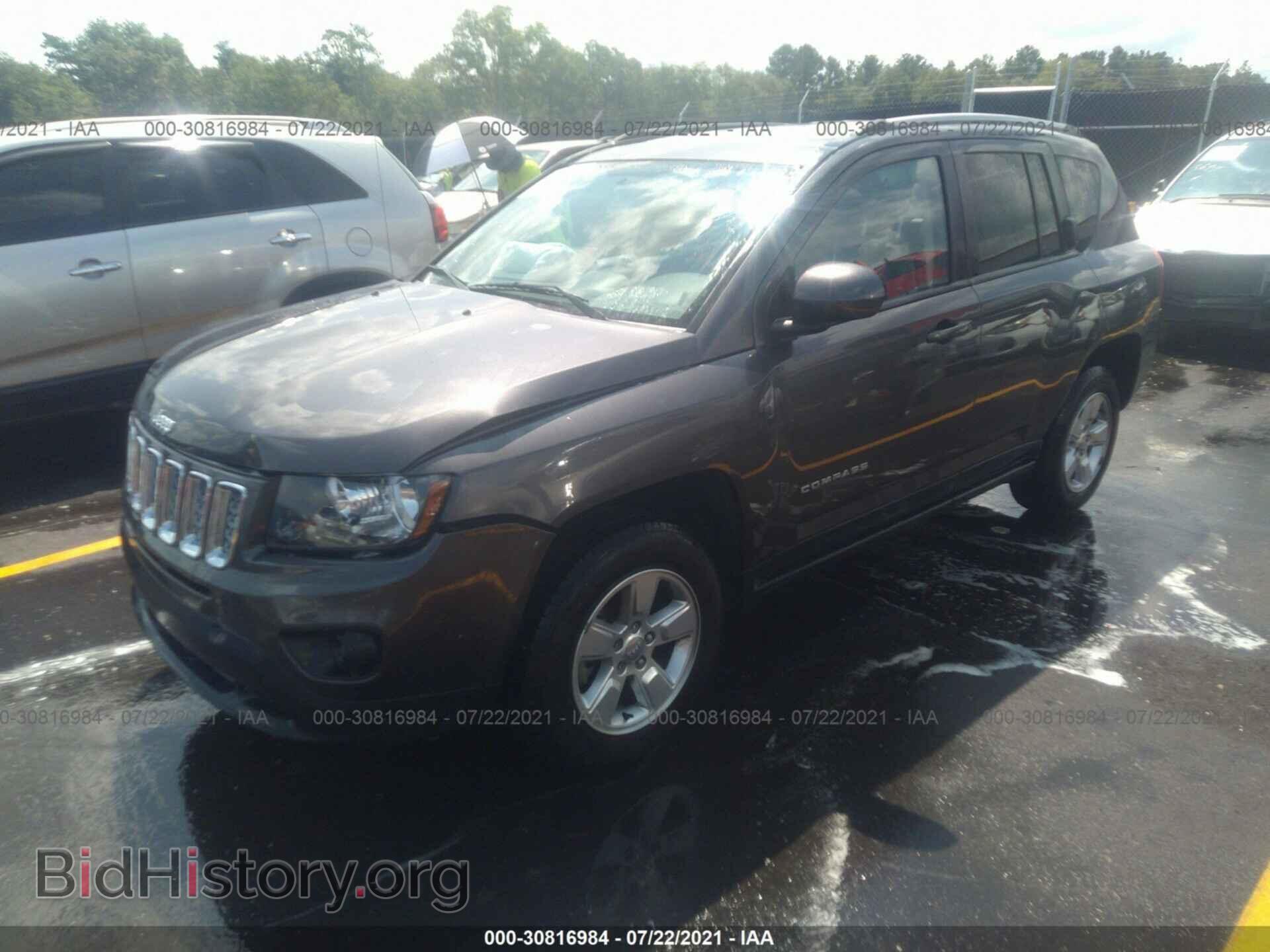 2016 JEEP COMPASS - VIN: 1C4NJCEB2GD664446 - Фото 2