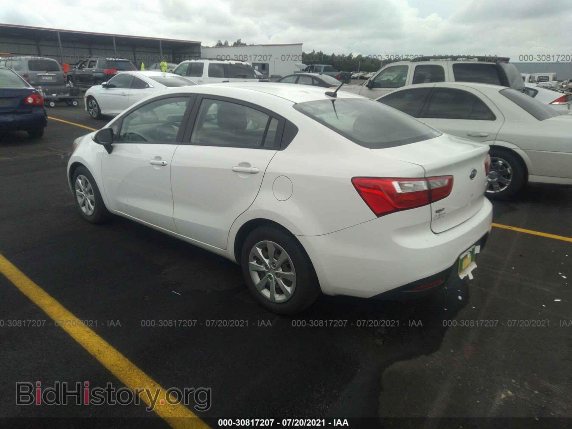 2012 KIA RIO - VIN: KNADN4A32C6078006 - Фото 3