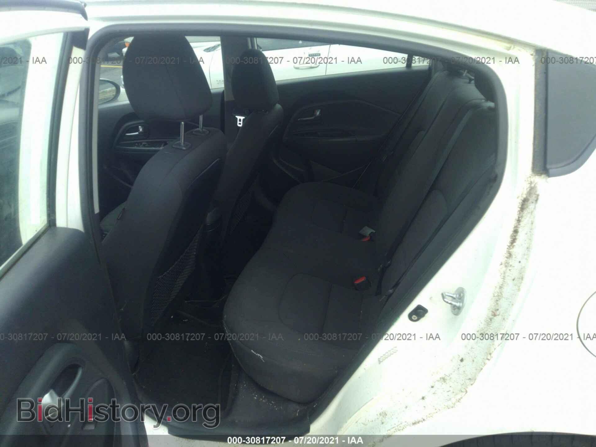 2012 KIA RIO - VIN: KNADN4A32C6078006 - Фото 8