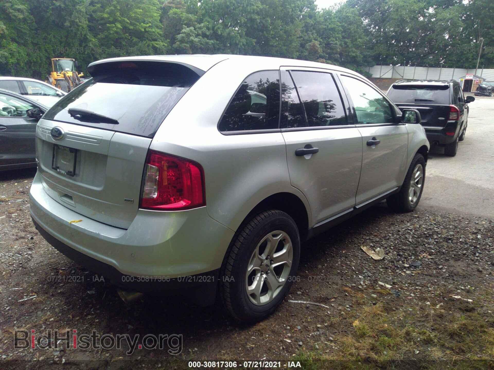 2014 FORD EDGE - VIN: 2FMDK4GCXEBB51707 - Фото 4