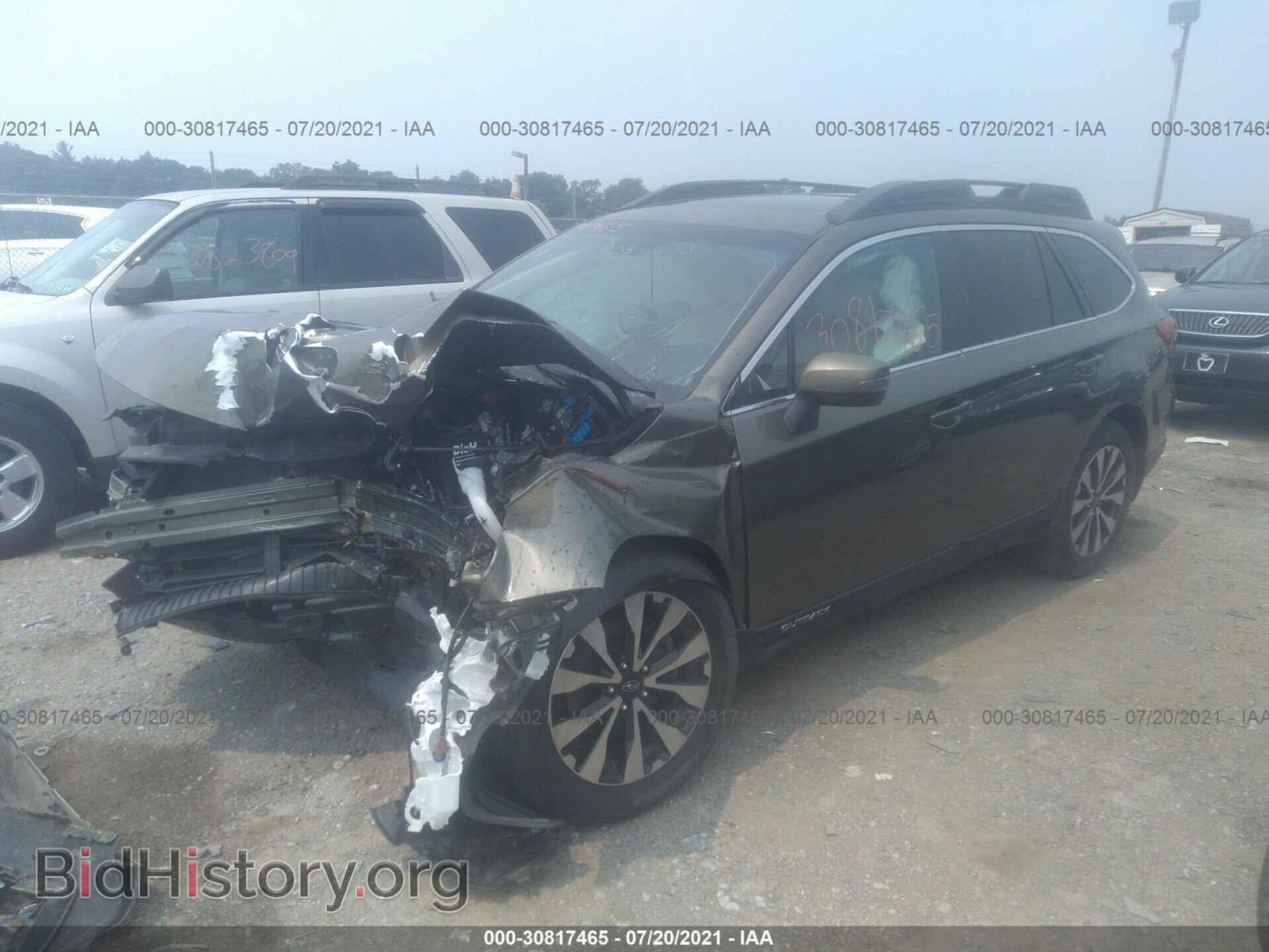 2015 SUBARU OUTBACK - VIN: 4S4BSANC8F3300528 - Фото 2