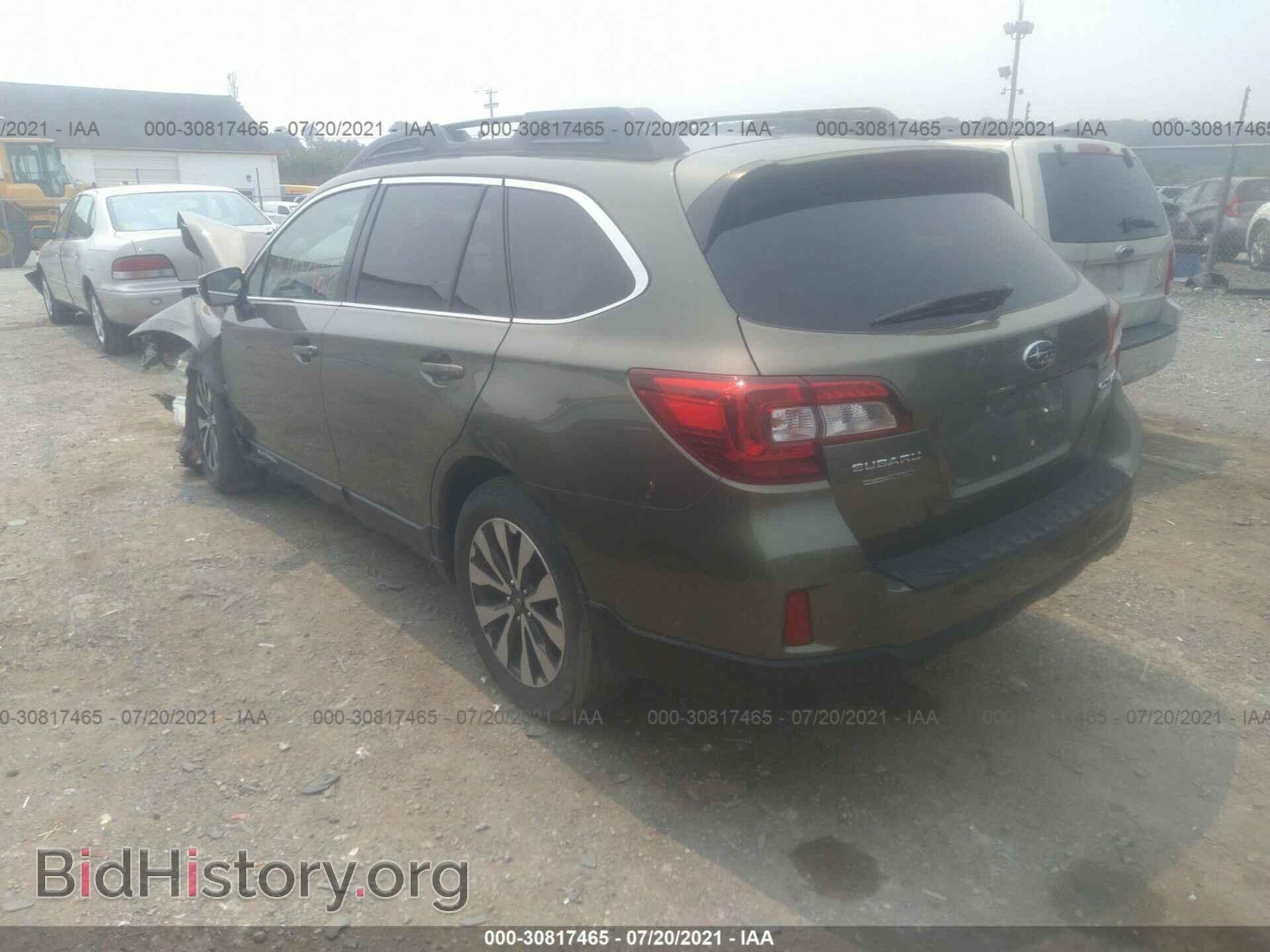 2015 SUBARU OUTBACK - VIN: 4S4BSANC8F3300528 - Фото 3