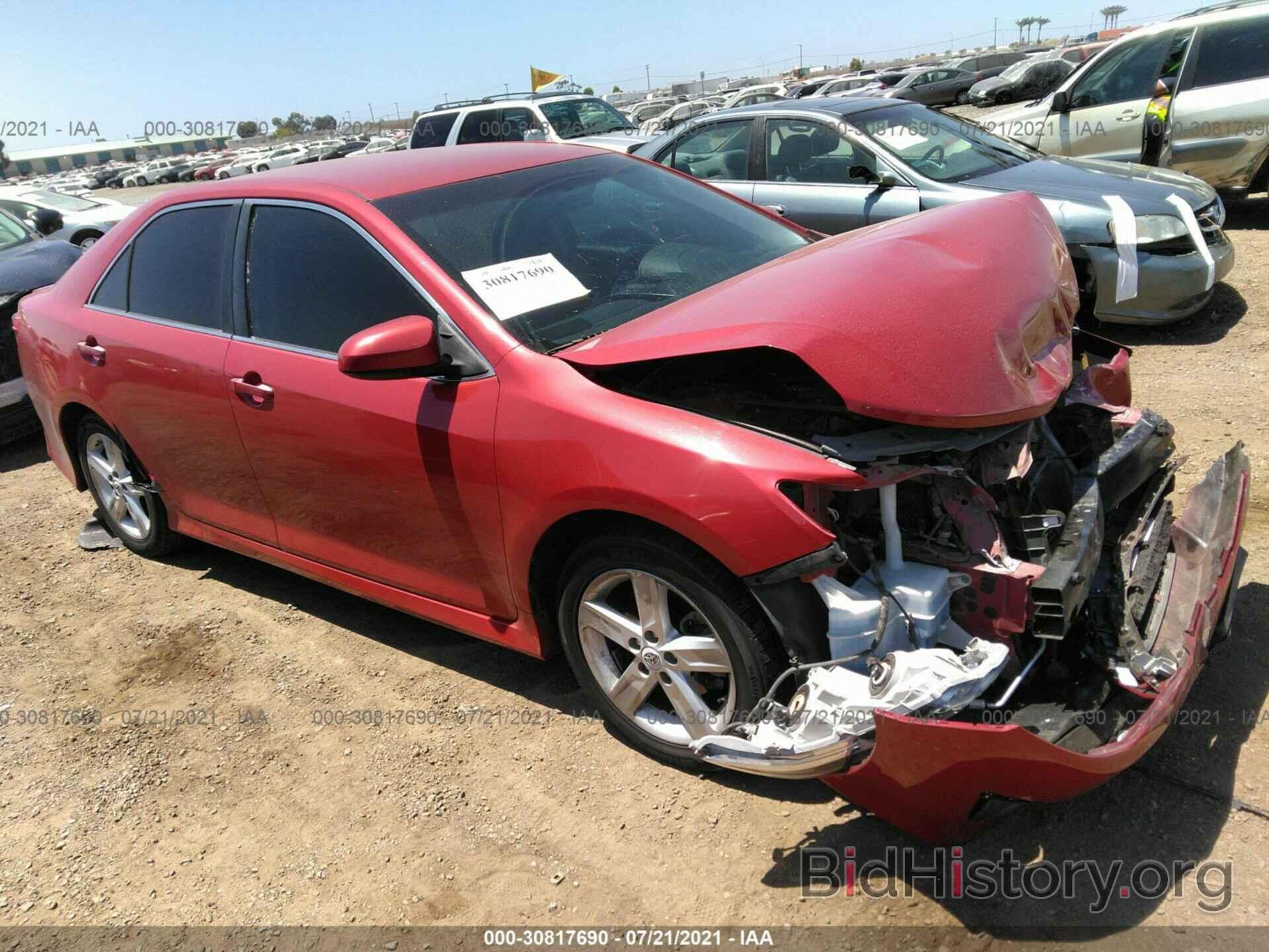 Photo 4T1BF1FK4CU561722 - TOYOTA CAMRY 2012