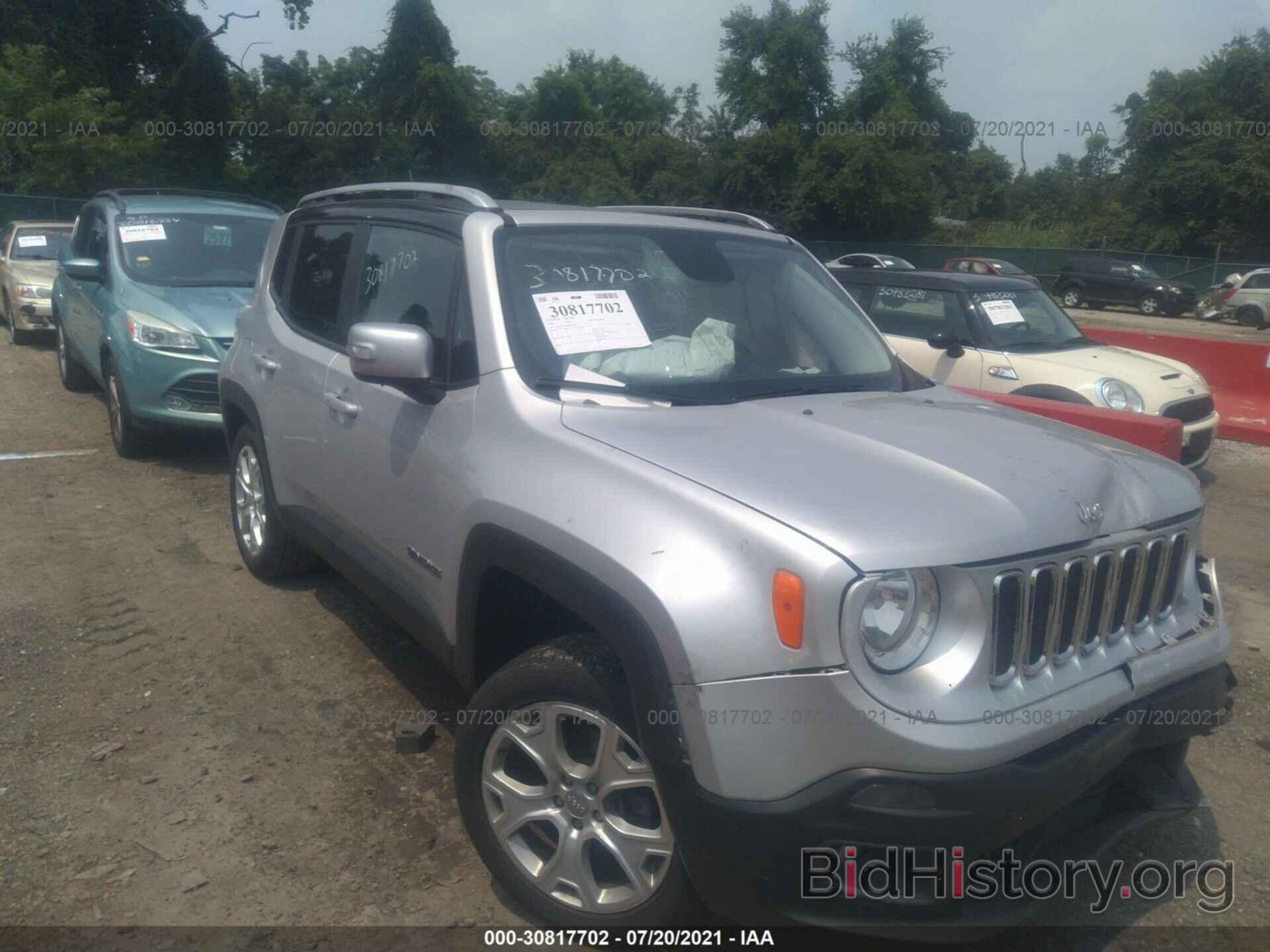 Photo ZACCJBDT2GPE14900 - JEEP RENEGADE 2016