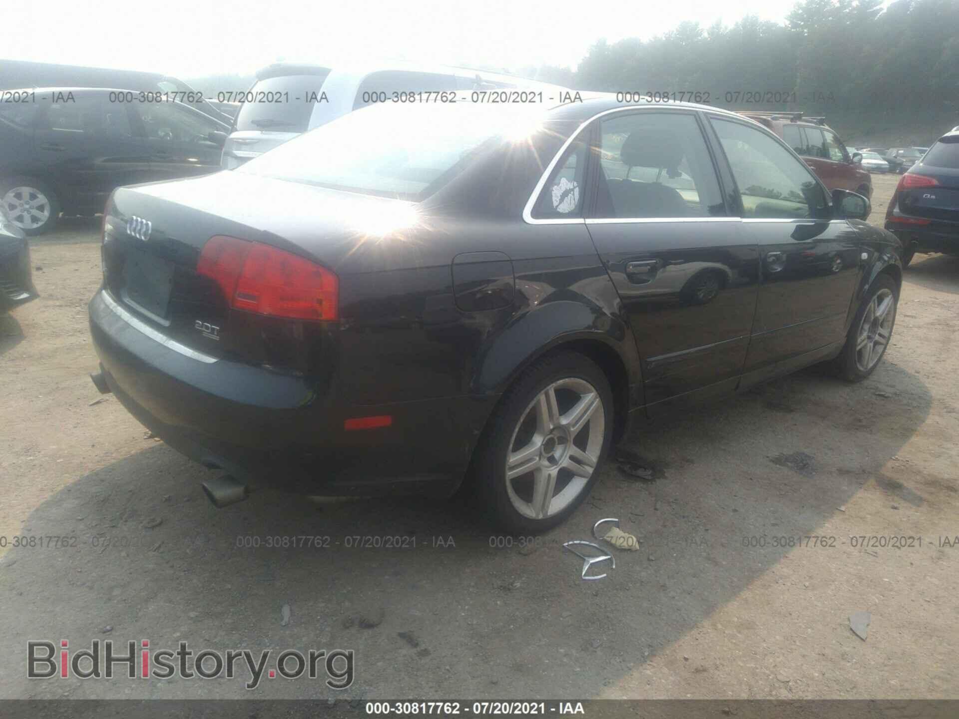 2007 AUDI A4 - VIN: WAUDF78E27A048982 - Photo 4