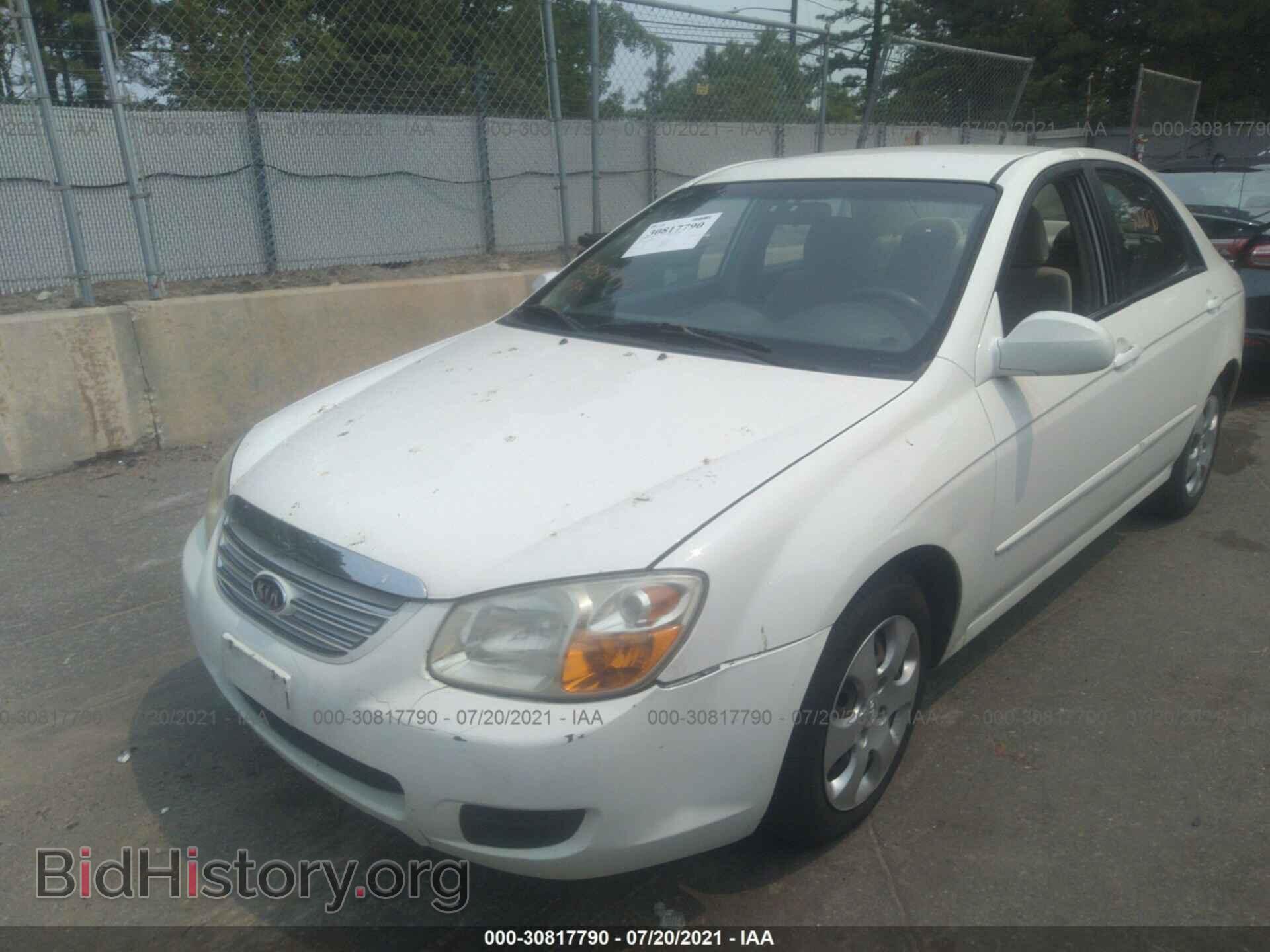 2007 KIA SPECTRA - VIN: KNAFE122175432087 - Фото 2