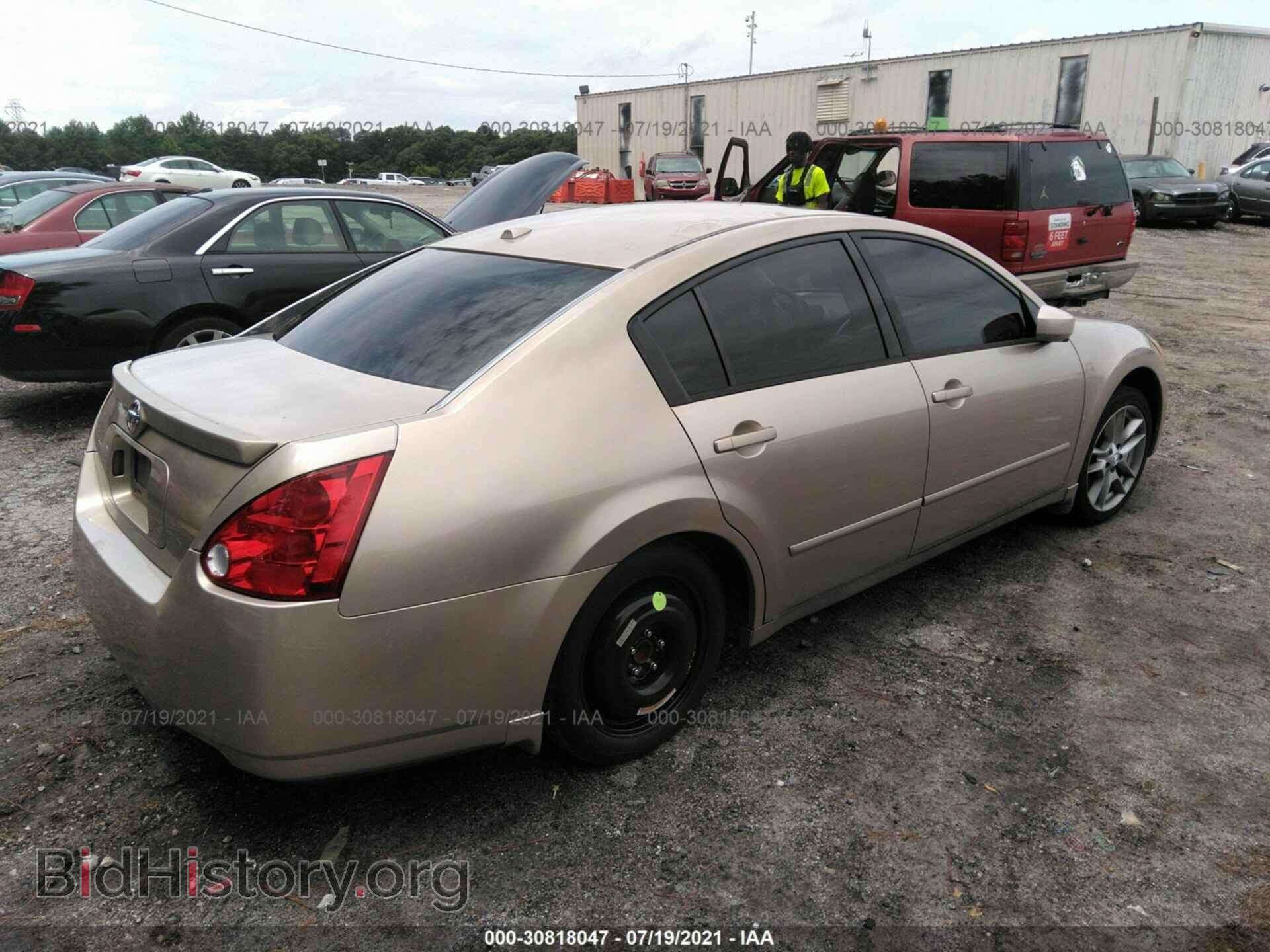 2006 NISSAN MAXIMA - VIN: 1N4BA41E06C835696 - Фото 4
