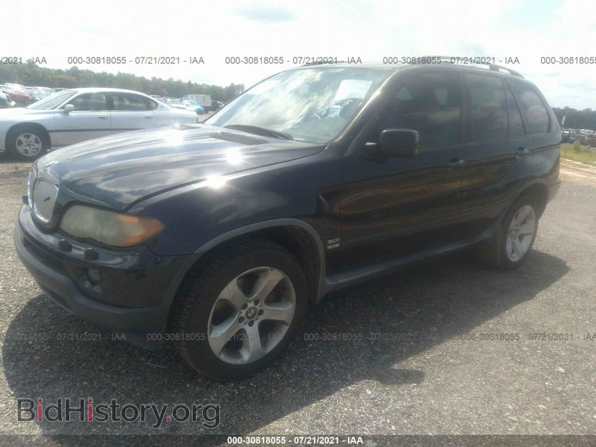 2006 BMW X5 - VIN: 5UXFA13586LY24077 - Photo 2