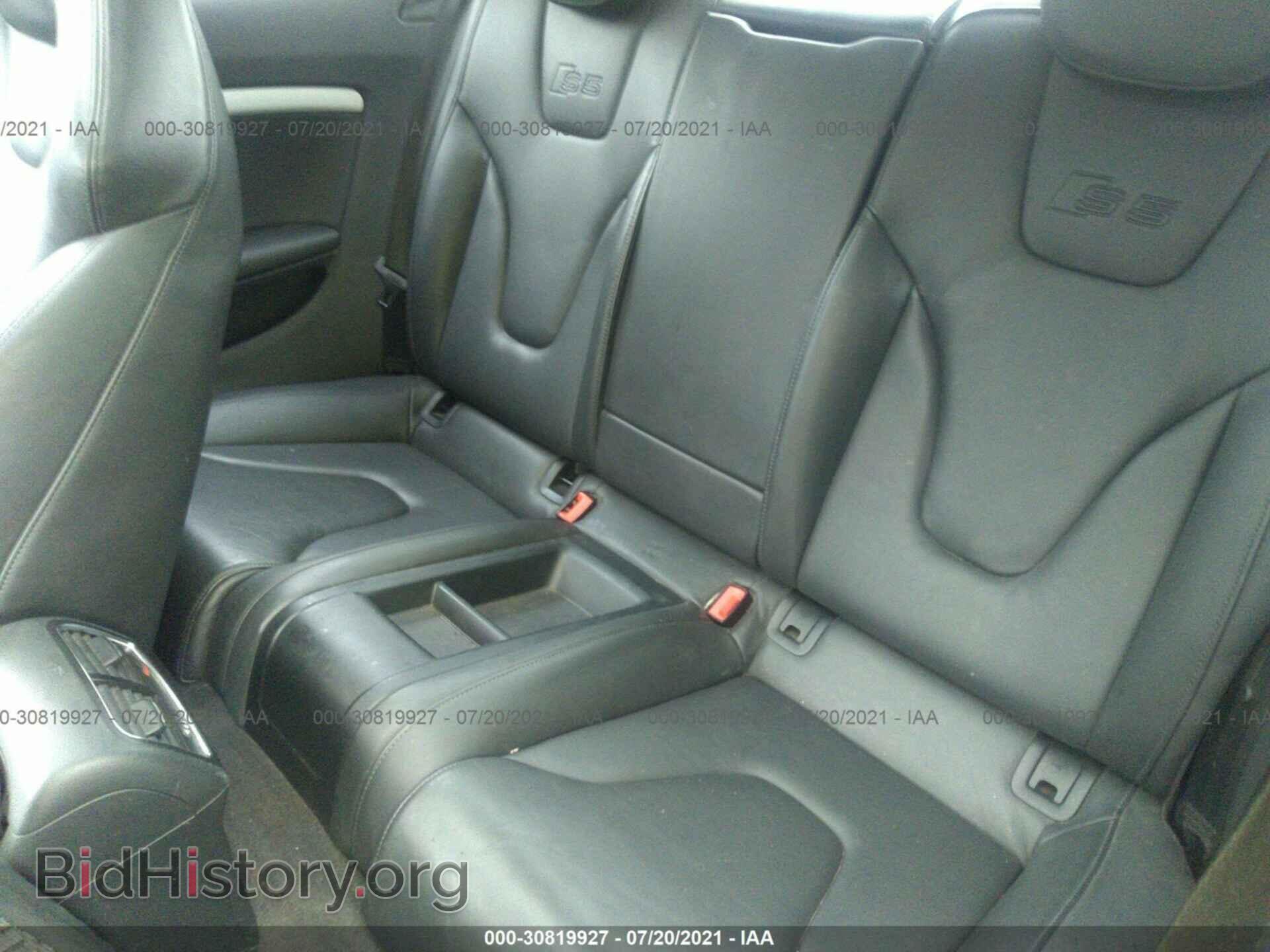 2012 AUDI S5 - VIN: WAUCVAFR3CA003478 - Photo 8