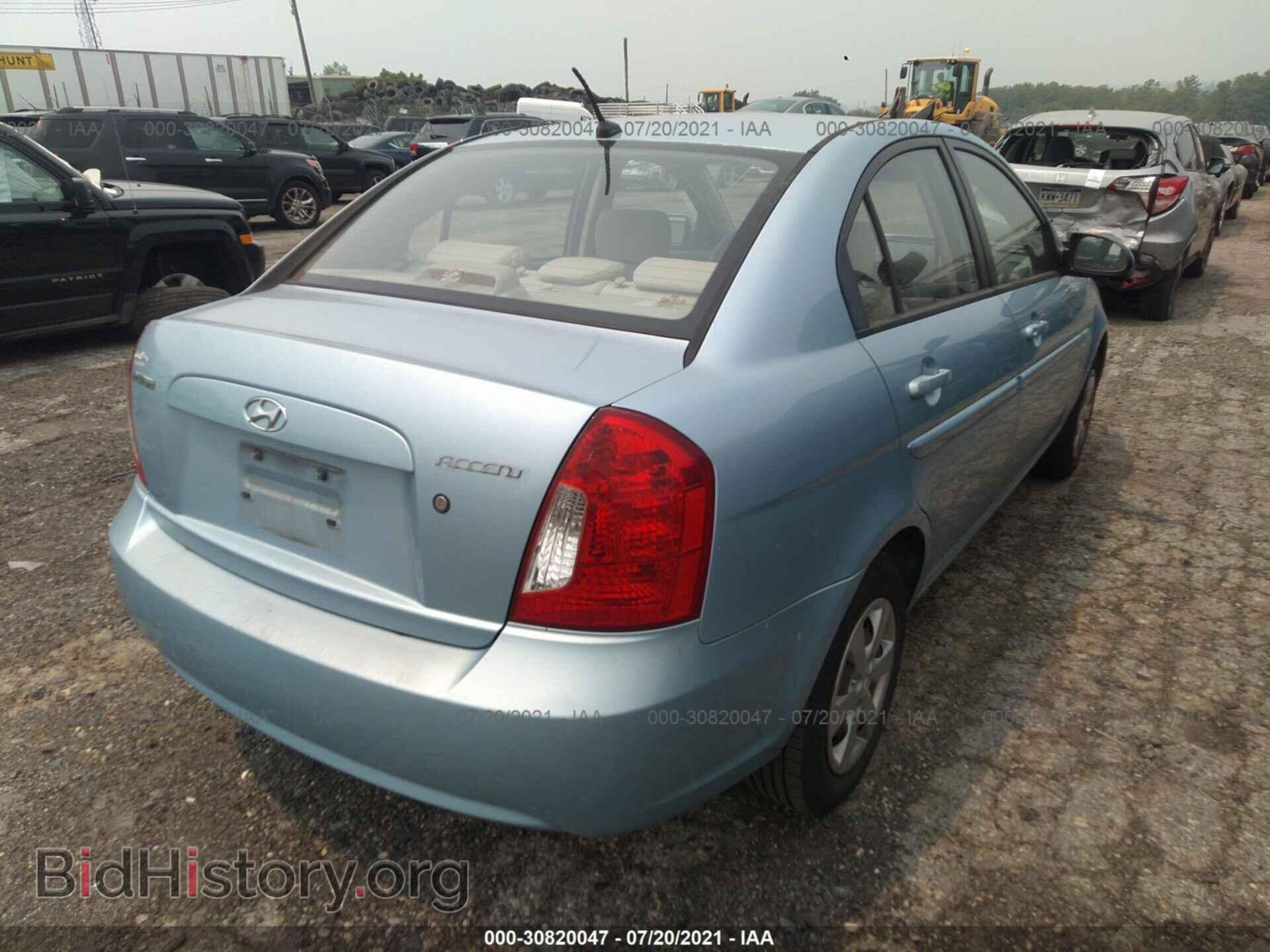 2008 HYUNDAI ACCENT - VIN: KMHCN46C68U182049 - Фото 4