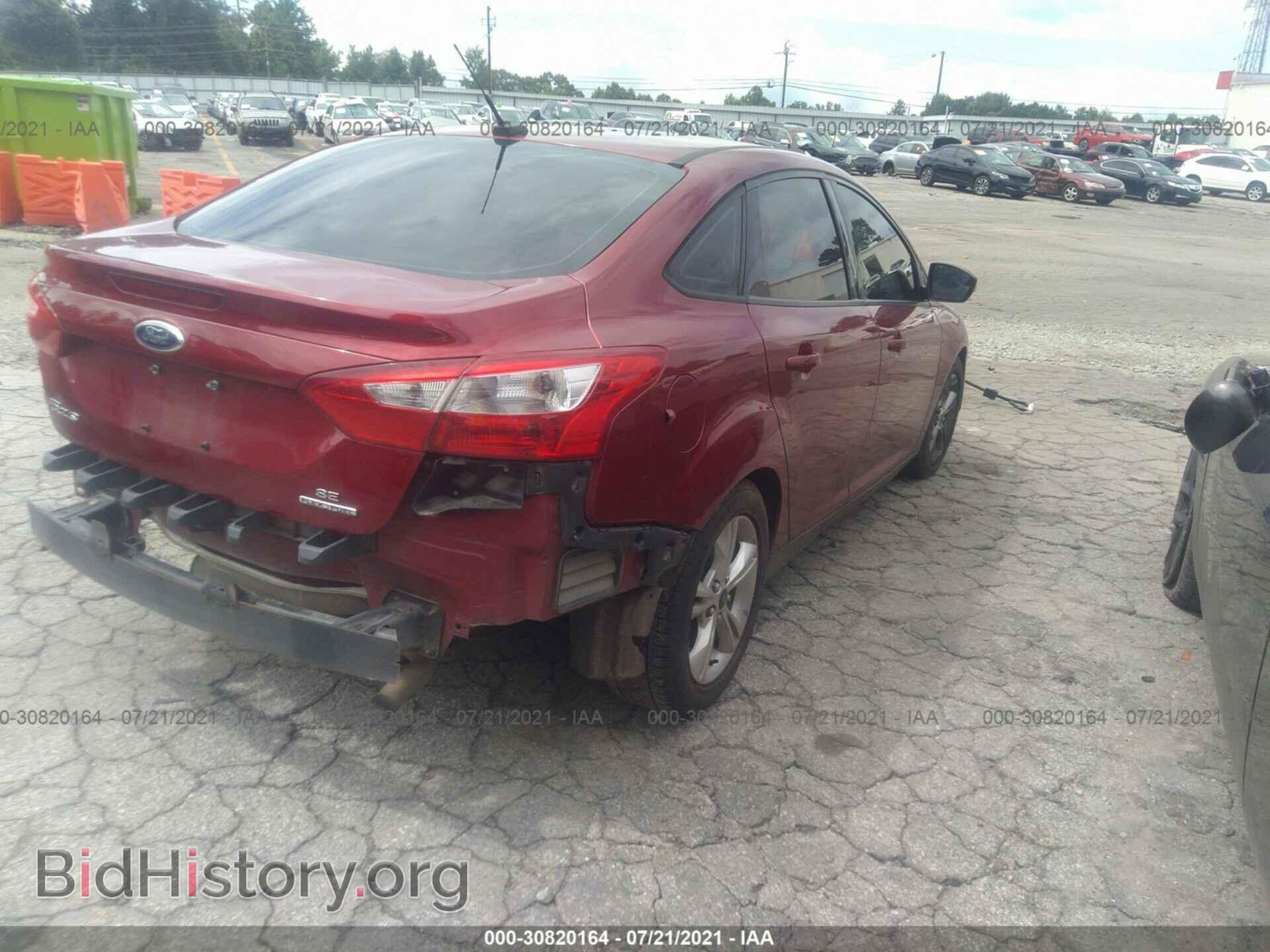 2013 FORD FOCUS - VIN: 1FADP3F25DL383886 - Фото 4