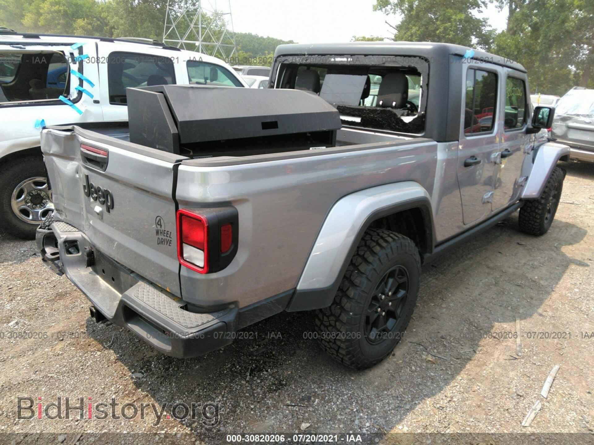 2021 JEEP GLADIATOR - VIN: 1C6HJTAG0ML514486 - Фото 4