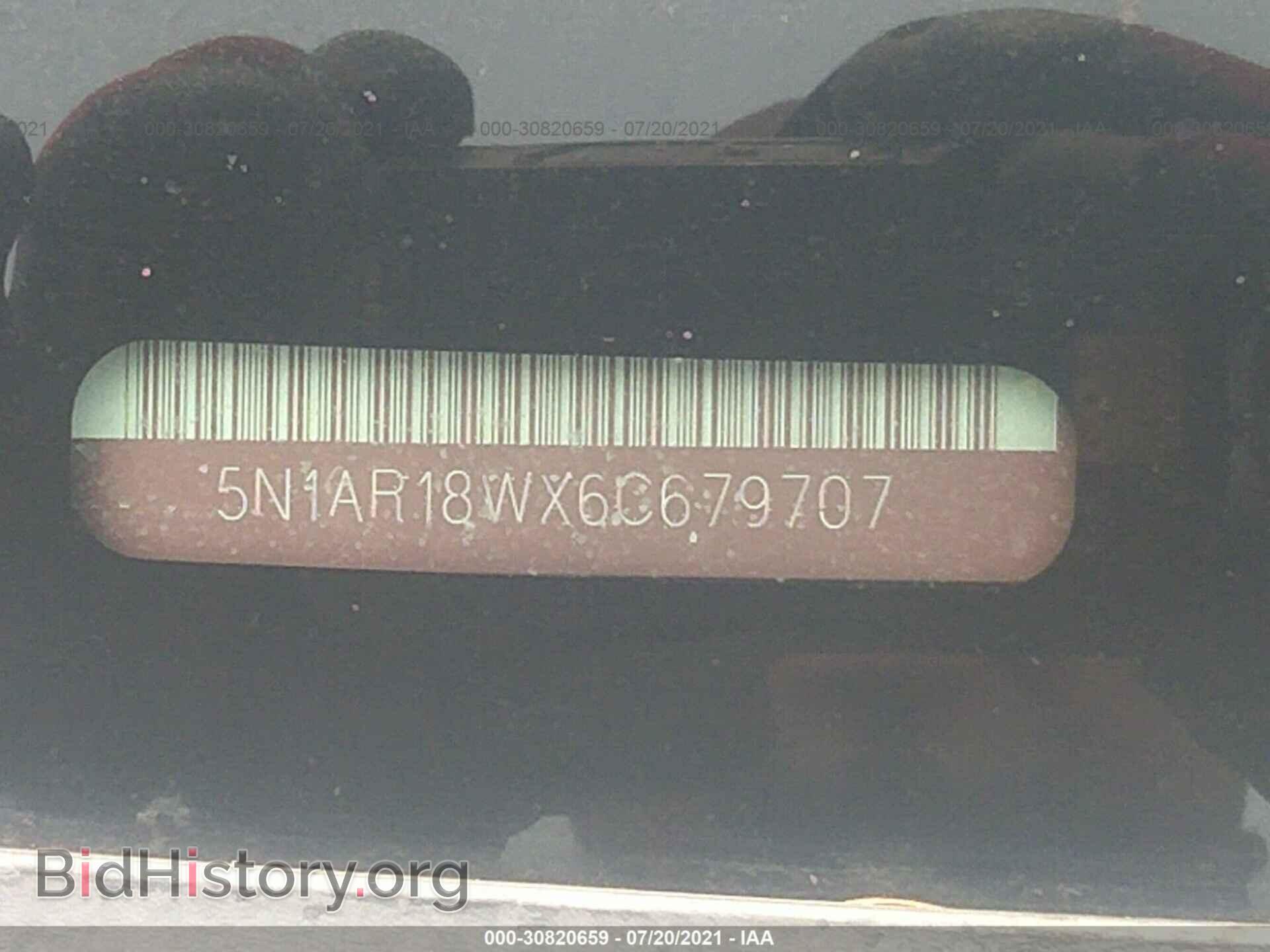 2006 NISSAN PATHFINDER - VIN: 5N1AR18WX6C679707 - Фото 9