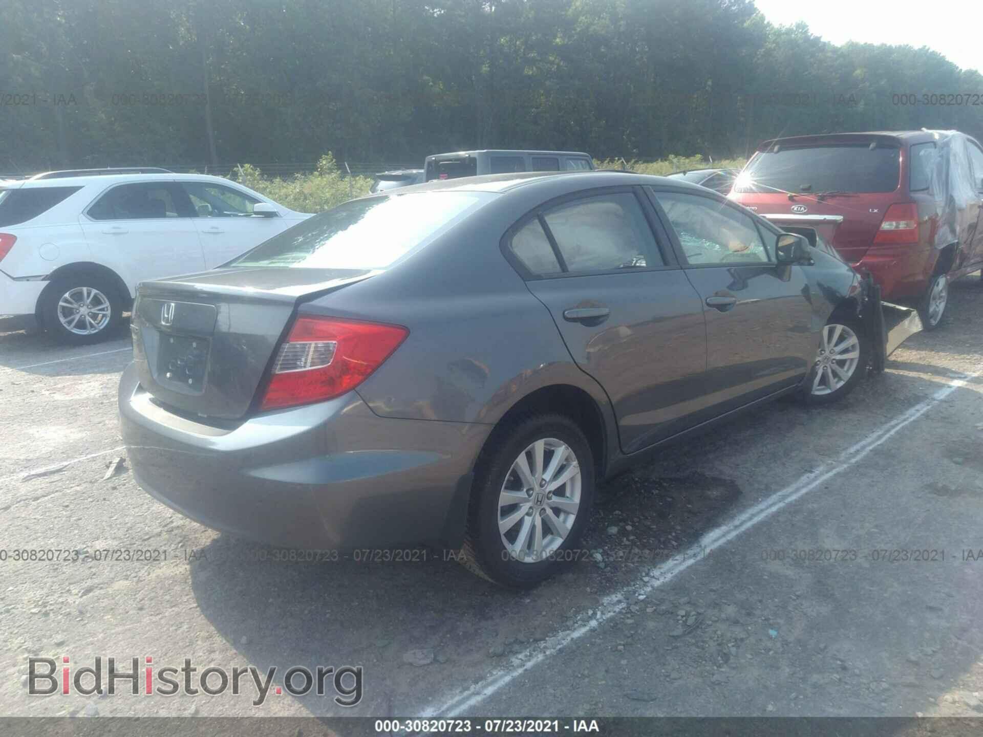 2012 HONDA CIVIC SDN - VIN: 19XFB2F8XCE067794 - Фото 4