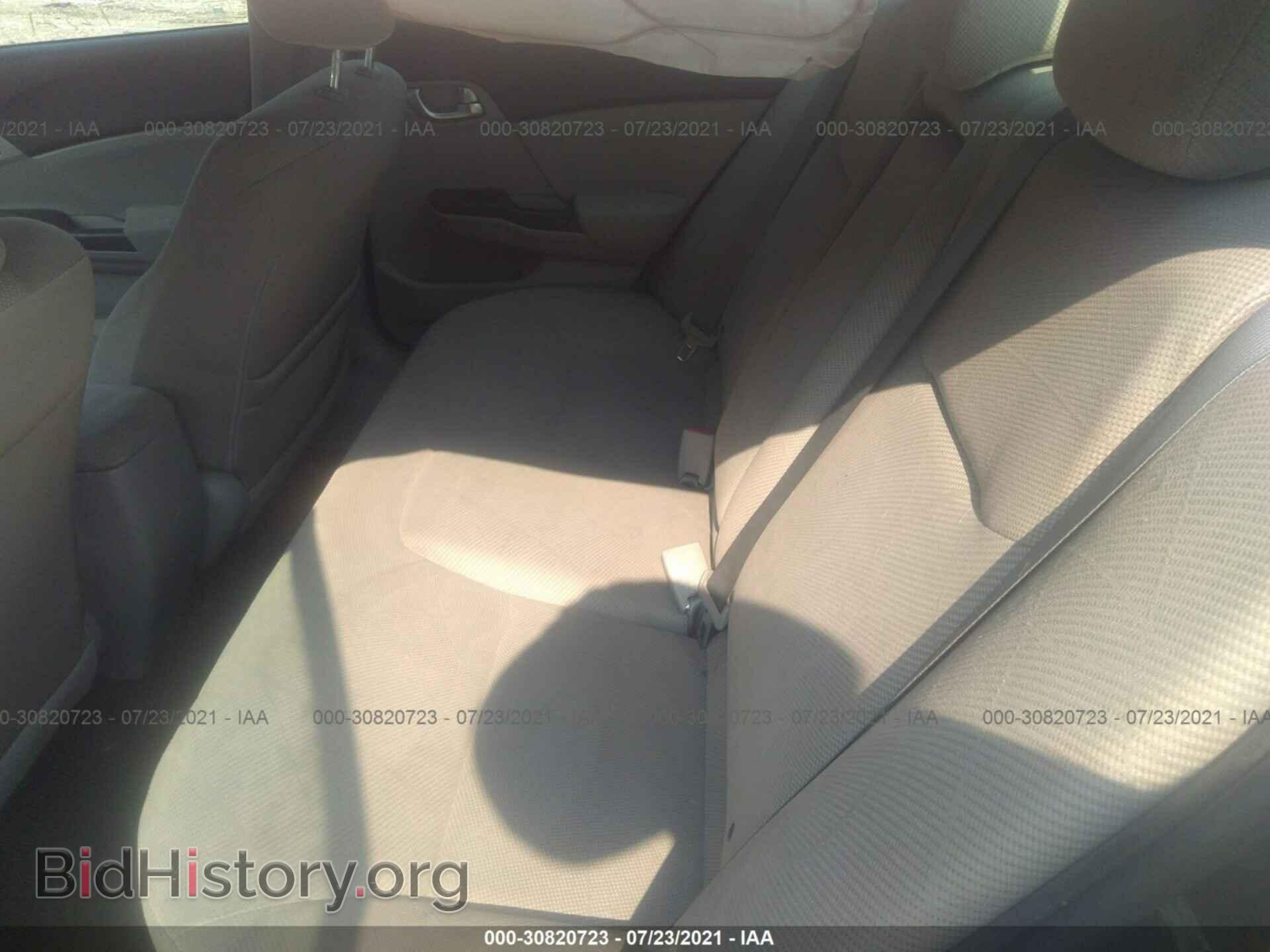 2012 HONDA CIVIC SDN - VIN: 19XFB2F8XCE067794 - Фото 8