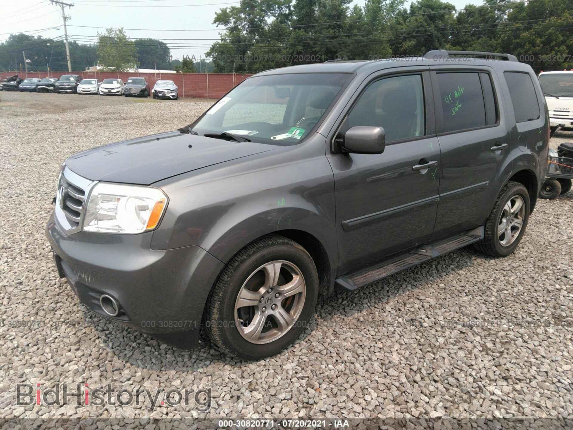 2012 HONDA PILOT - VIN: 5FNYF4H64CB064209 - Фото 2