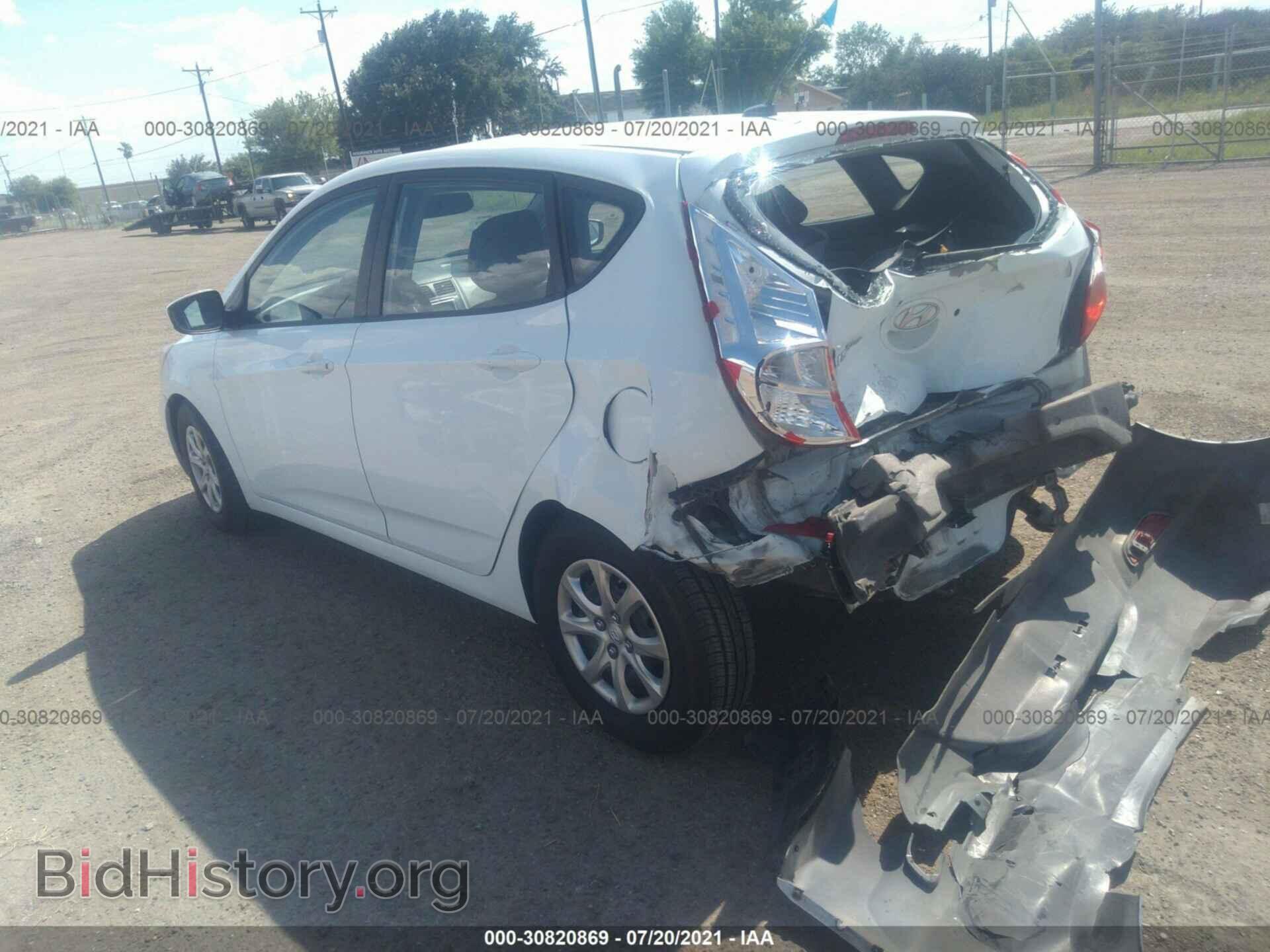 2013 HYUNDAI ACCENT - VIN: KMHCT5AE9DU083823 - Фото 3