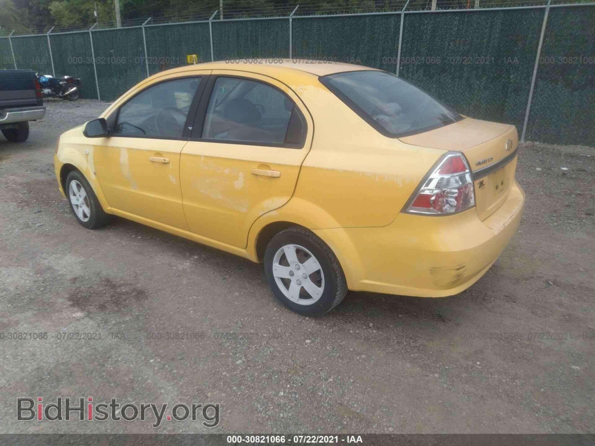 2007 CHEVROLET AVEO - VIN: KL1TD56677B060406 - Фото 3