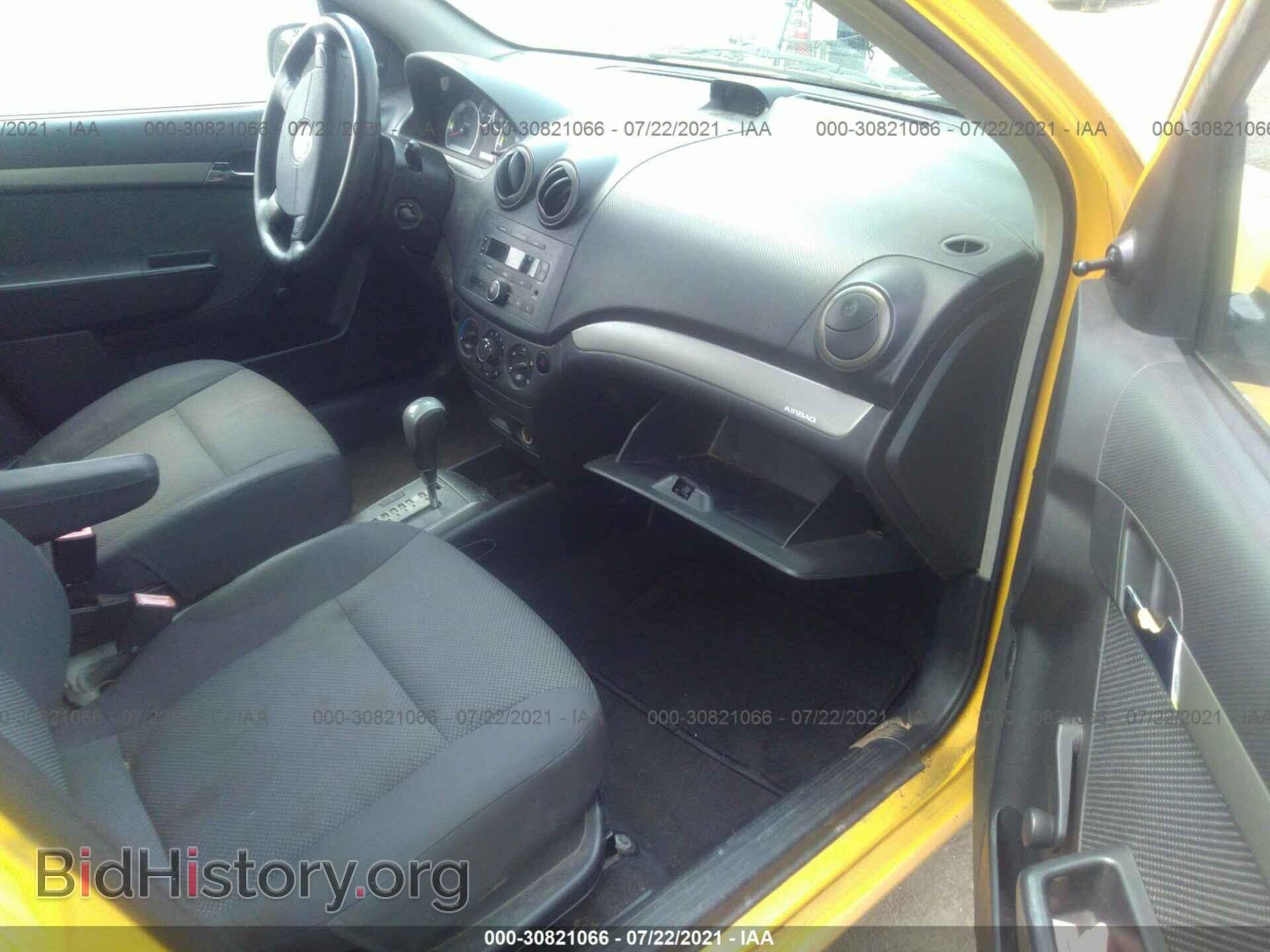 2007 CHEVROLET AVEO - VIN: KL1TD56677B060406 - Фото 5
