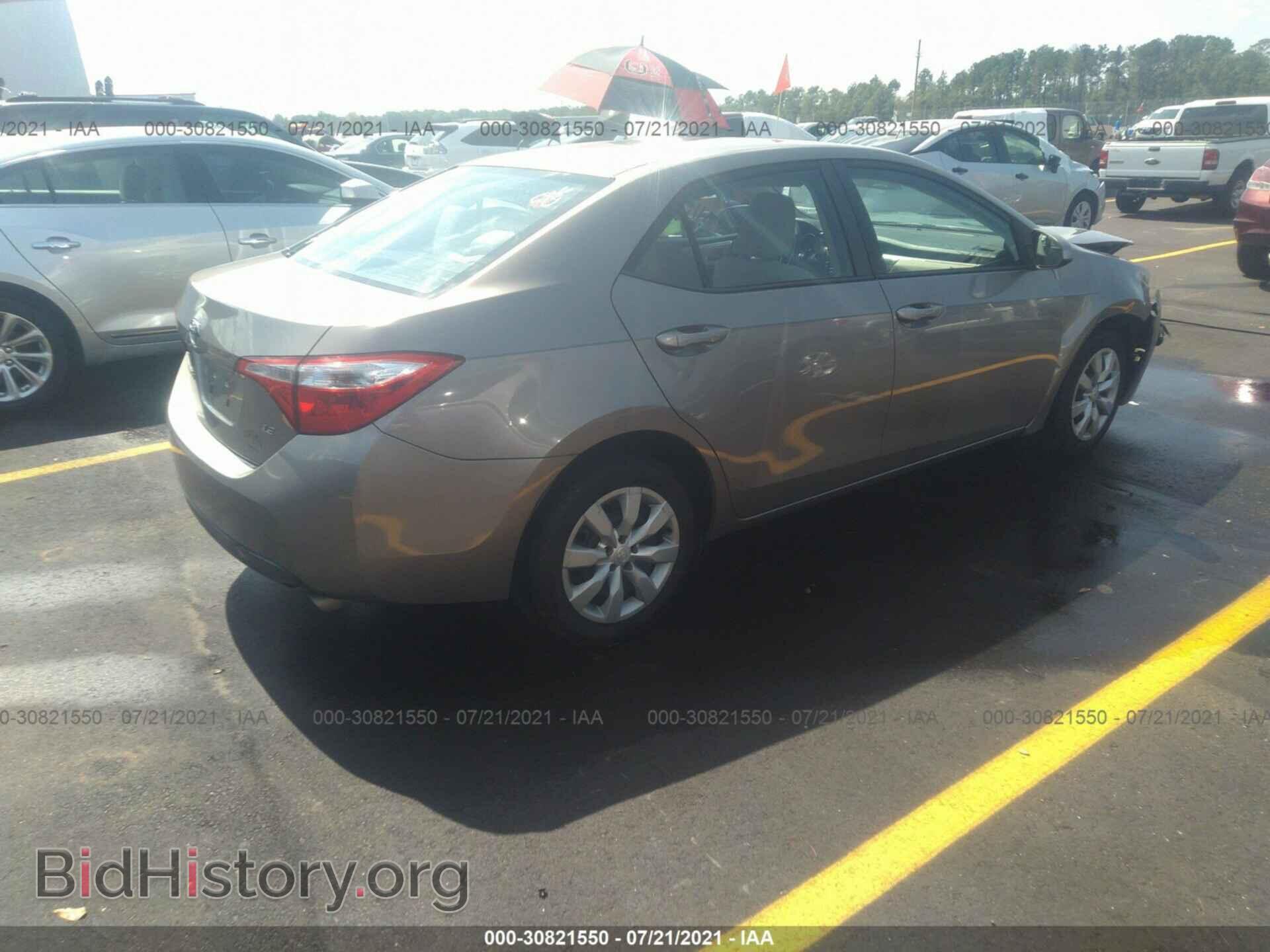2014 TOYOTA COROLLA - VIN: 2T1BURHE2EC206340 - Photo 4