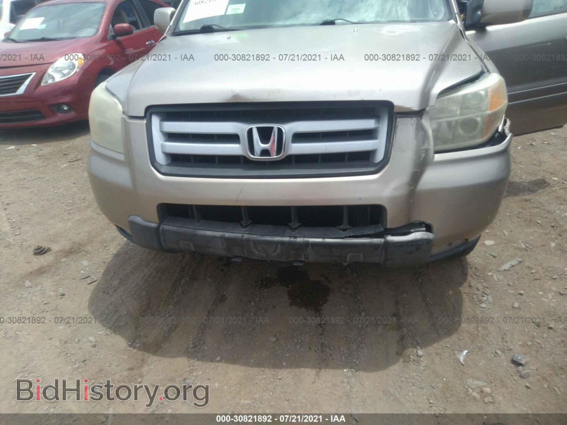 2007 HONDA PILOT - VIN: 5FNYF28457B032345 - Photo 6