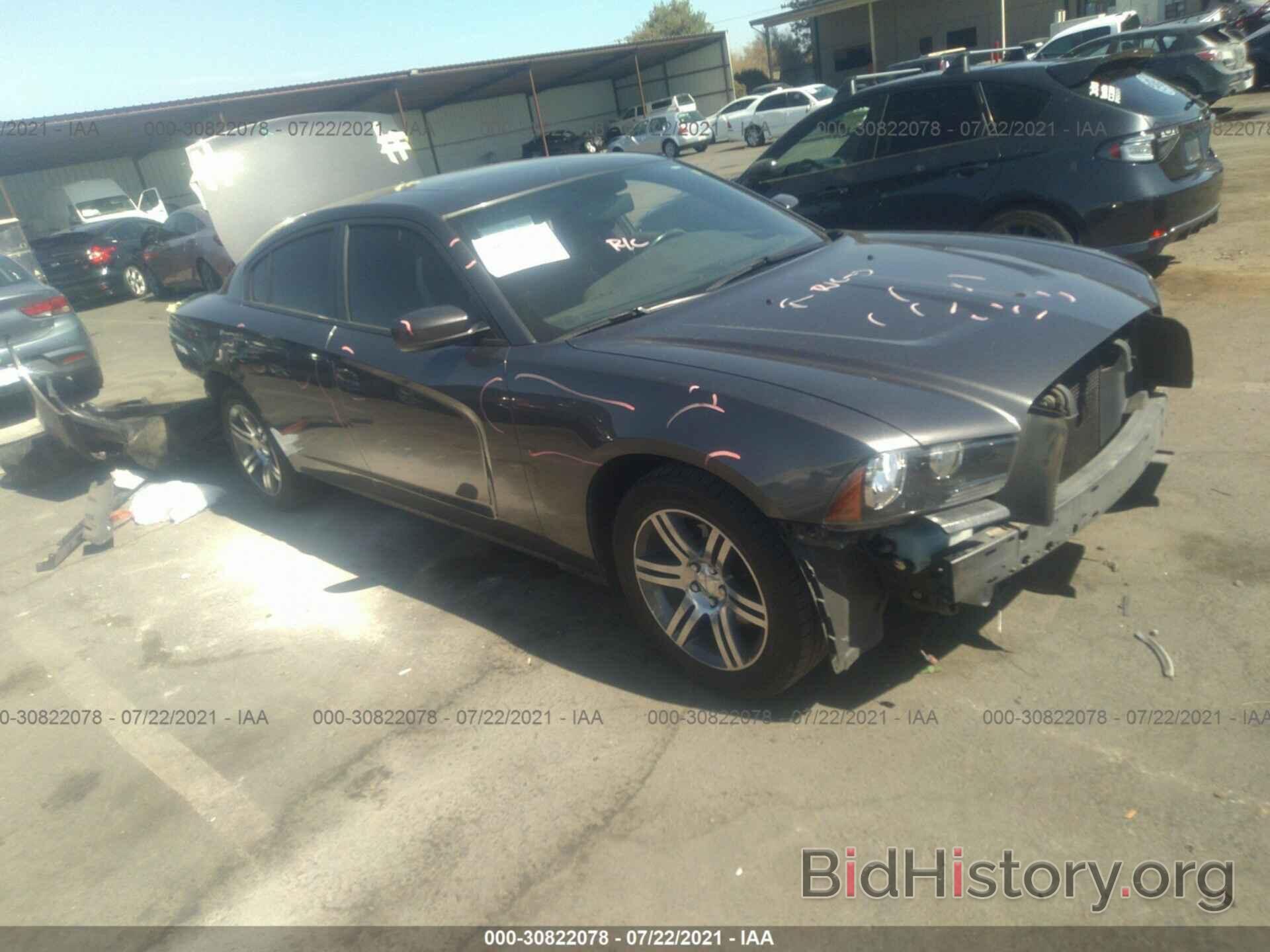 Photo 2C3CDXHG1EH324982 - DODGE CHARGER 2014