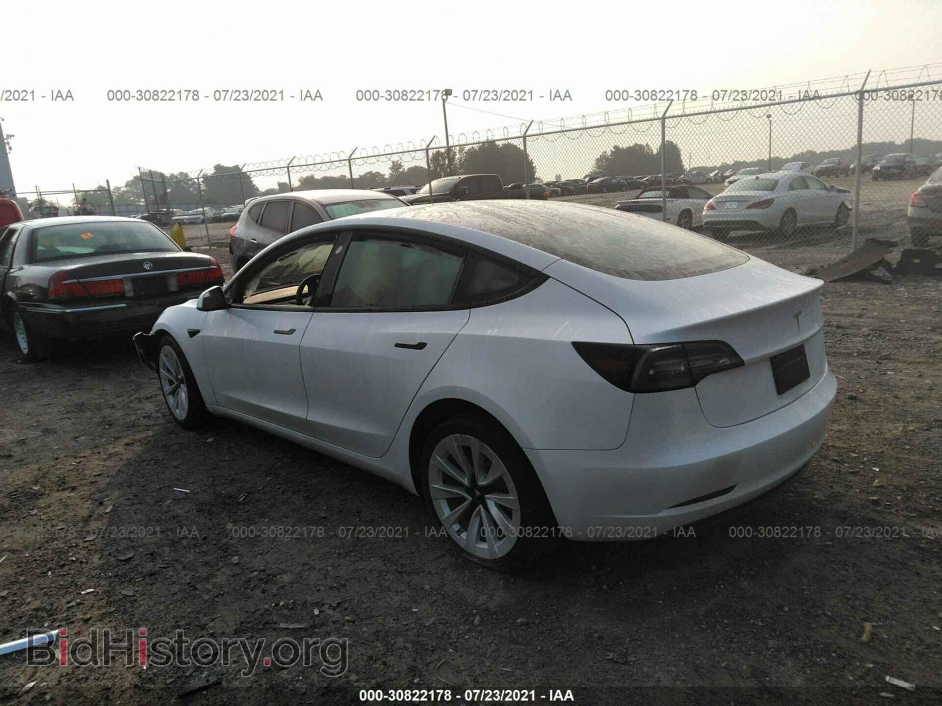 2021 TESLA MODEL 3 - VIN: 5YJ3E1EA0MF908266 - Photo 3