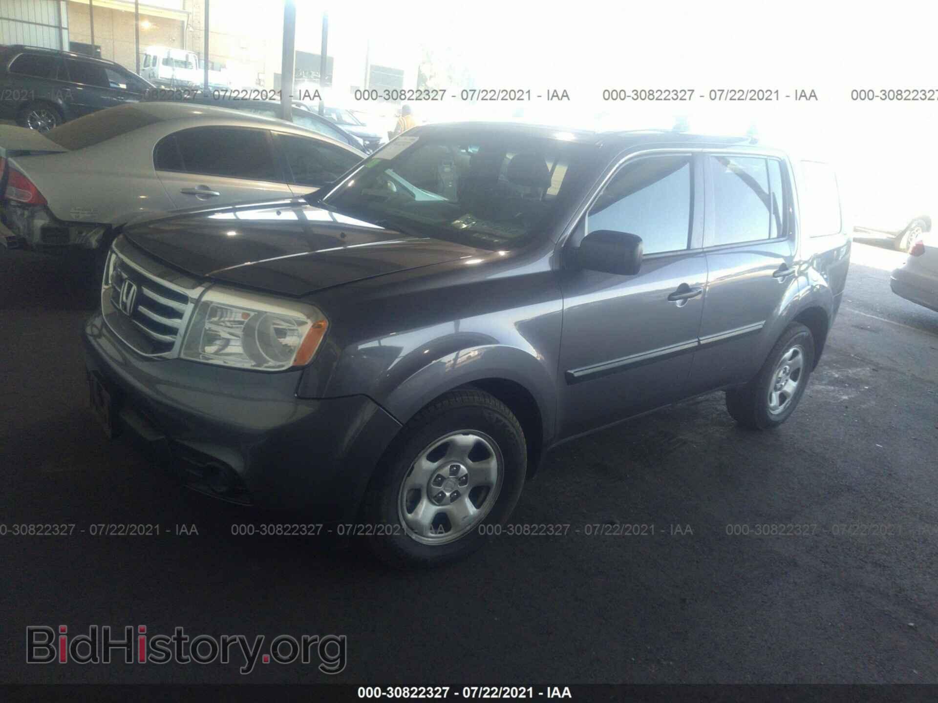2014 HONDA PILOT - VIN: 5FNYF4H25EB007114 - Фото 2