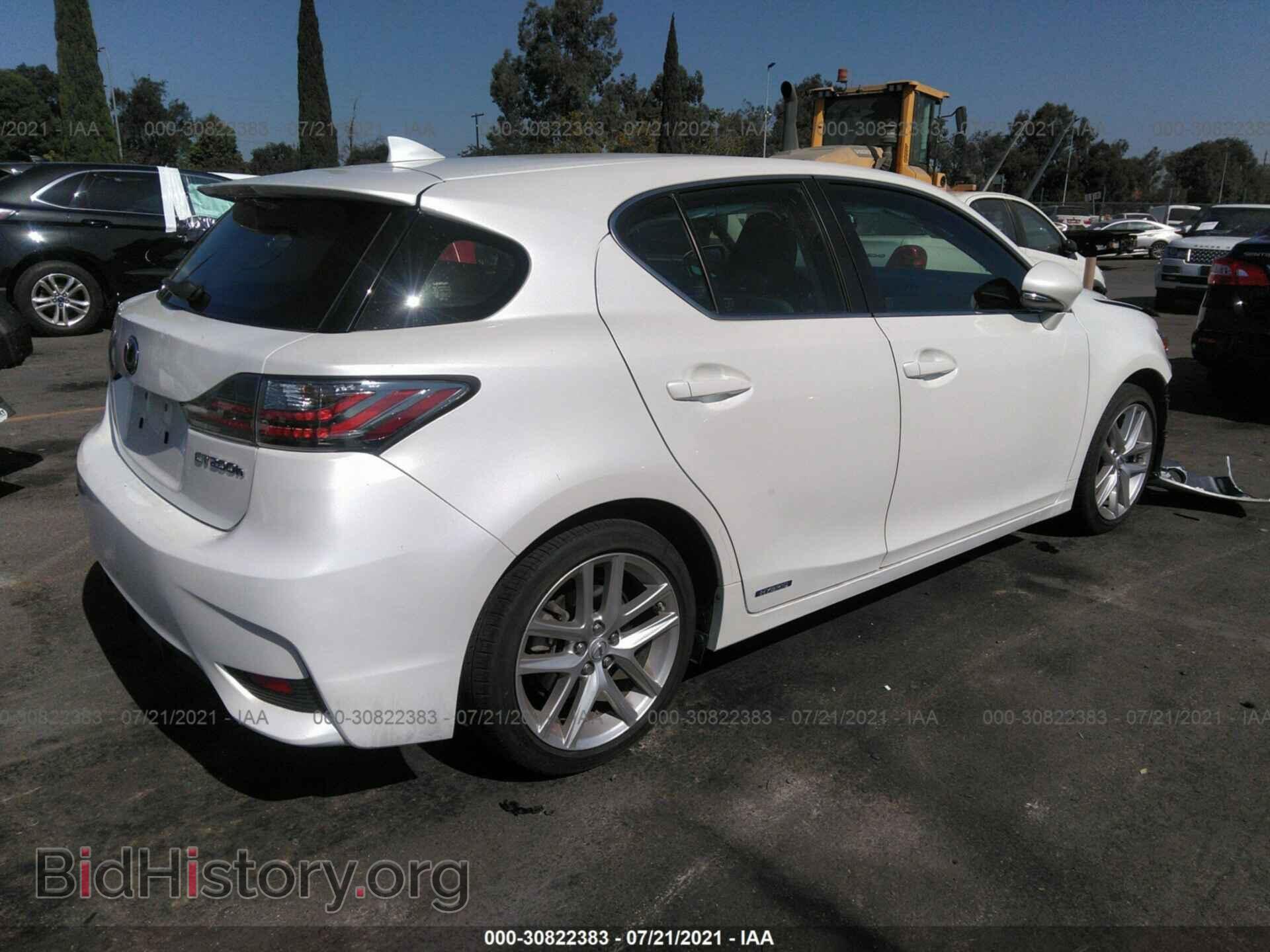 2017 LEXUS CT - VIN: JTHKD5BH2H2291550 - Фото 4