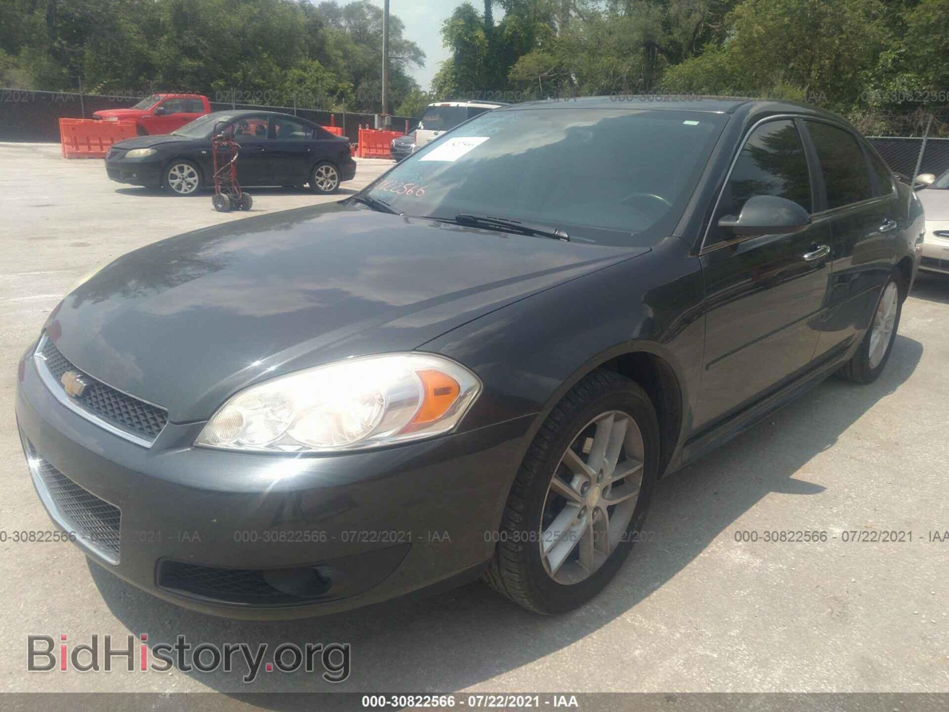 2013 CHEVROLET IMPALA - VIN: 2G1WC5E35D1215457 - Фото 2