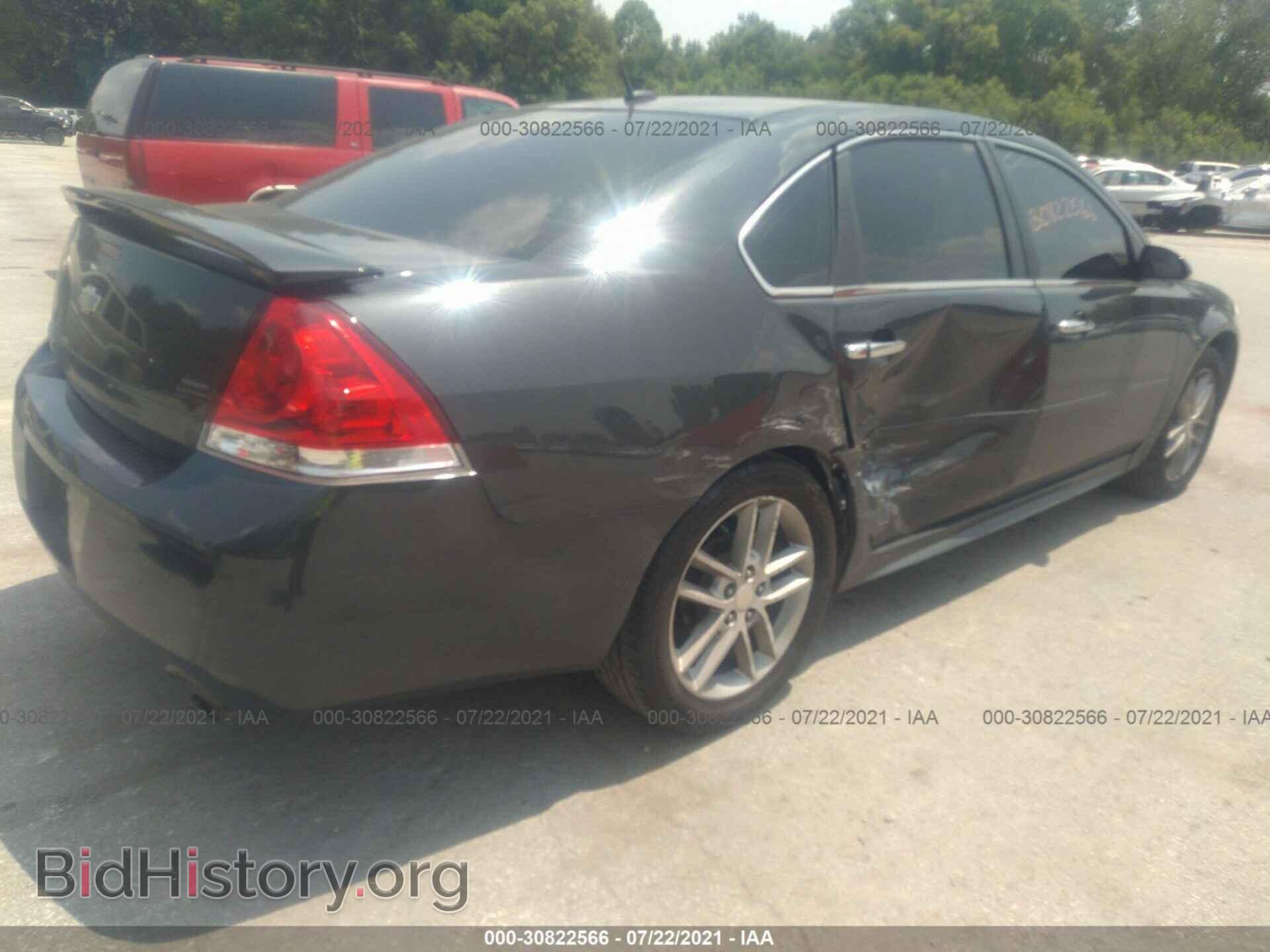 2013 CHEVROLET IMPALA - VIN: 2G1WC5E35D1215457 - Фото 4