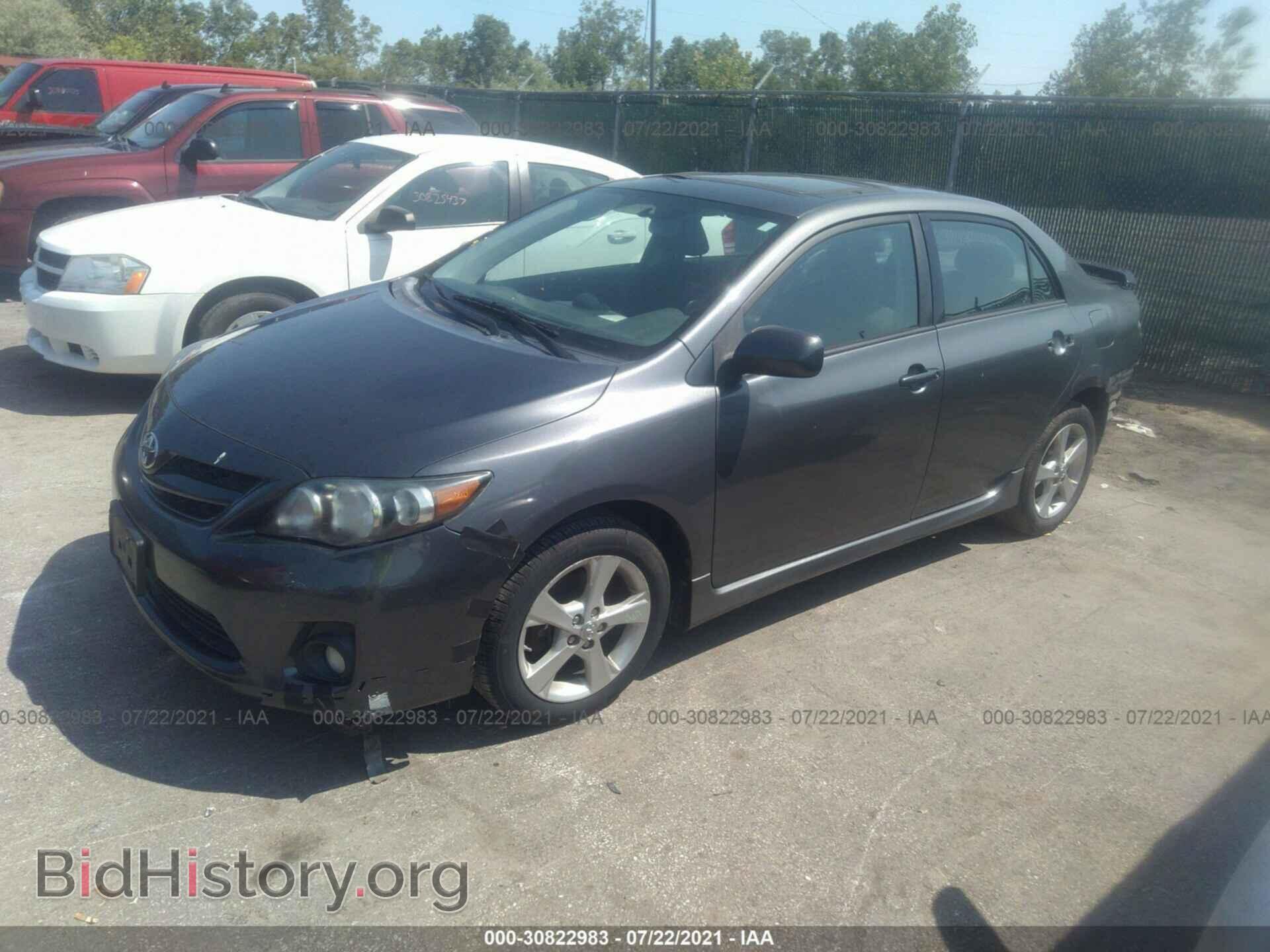 2011 TOYOTA COROLLA - VIN: 2T1BU4EE3BC606720 - Фото 2