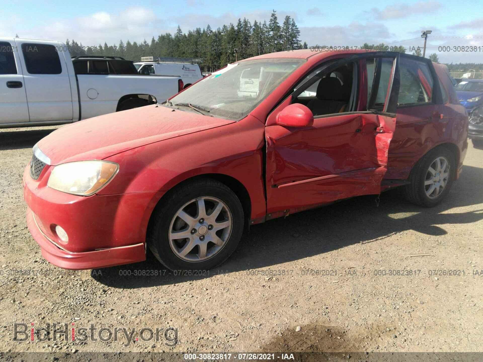 2006 KIA SPECTRA - VIN: KNAFE161X65262960 - Фото 2