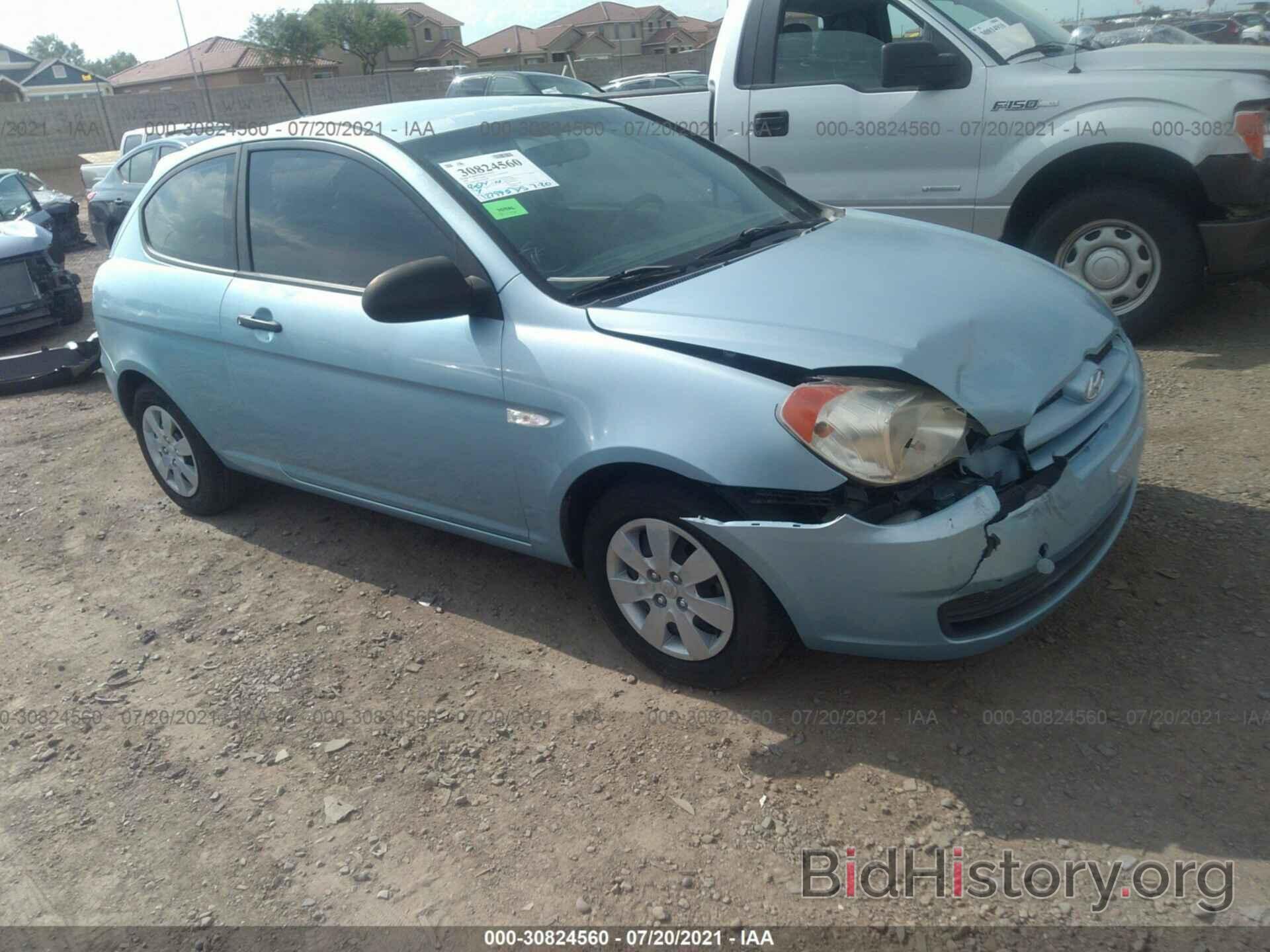 Photo KMHCM36C78U092650 - HYUNDAI ACCENT 2008