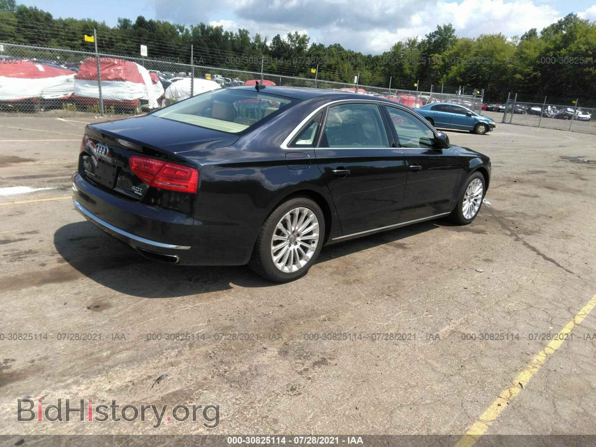 2013 AUDI A8 L - VIN: WAUR2AFD4DN015530 - Фото 4