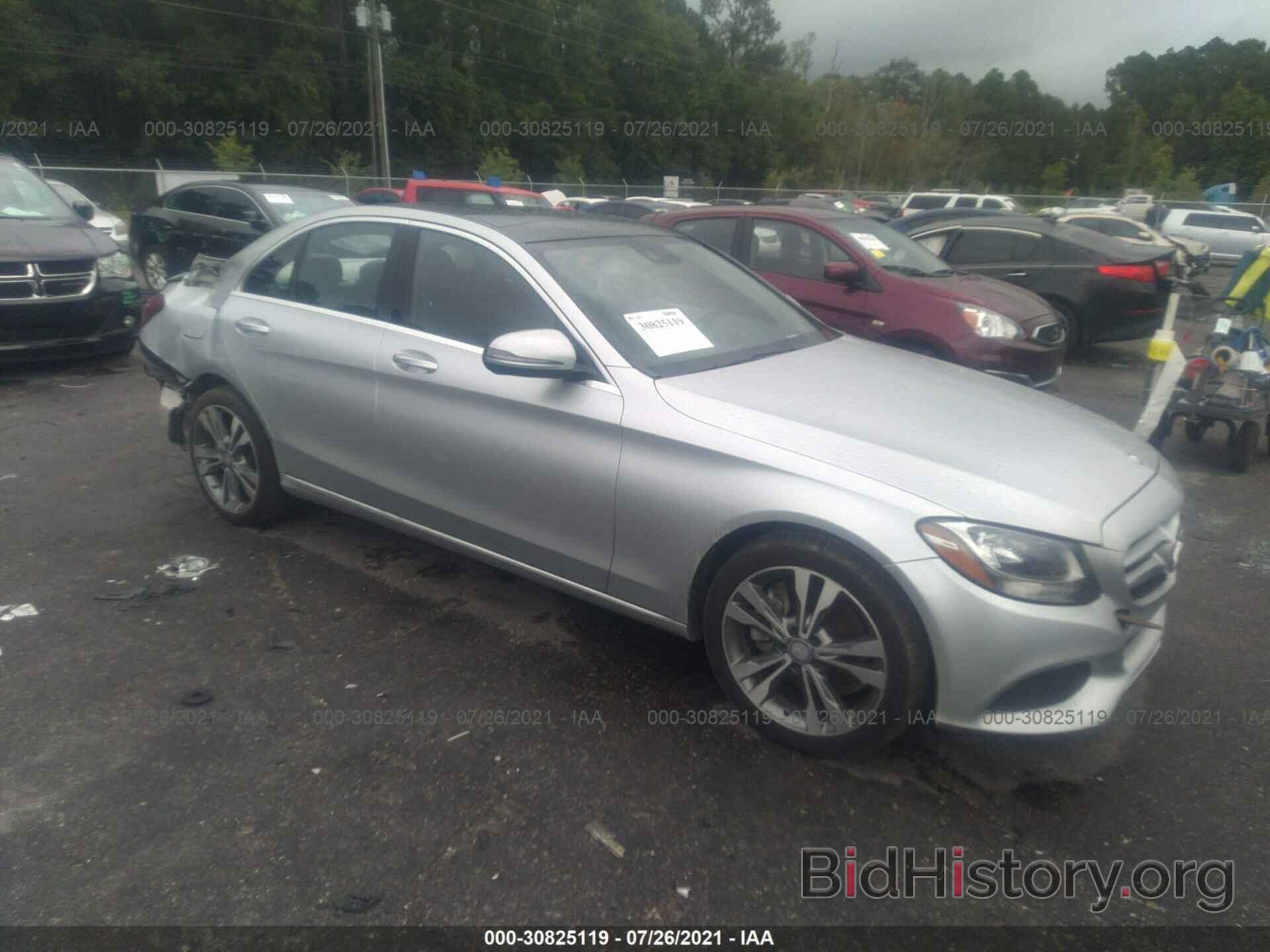 Photo WDDWF4KB9GR144205 - MERCEDES-BENZ C-CLASS 2016