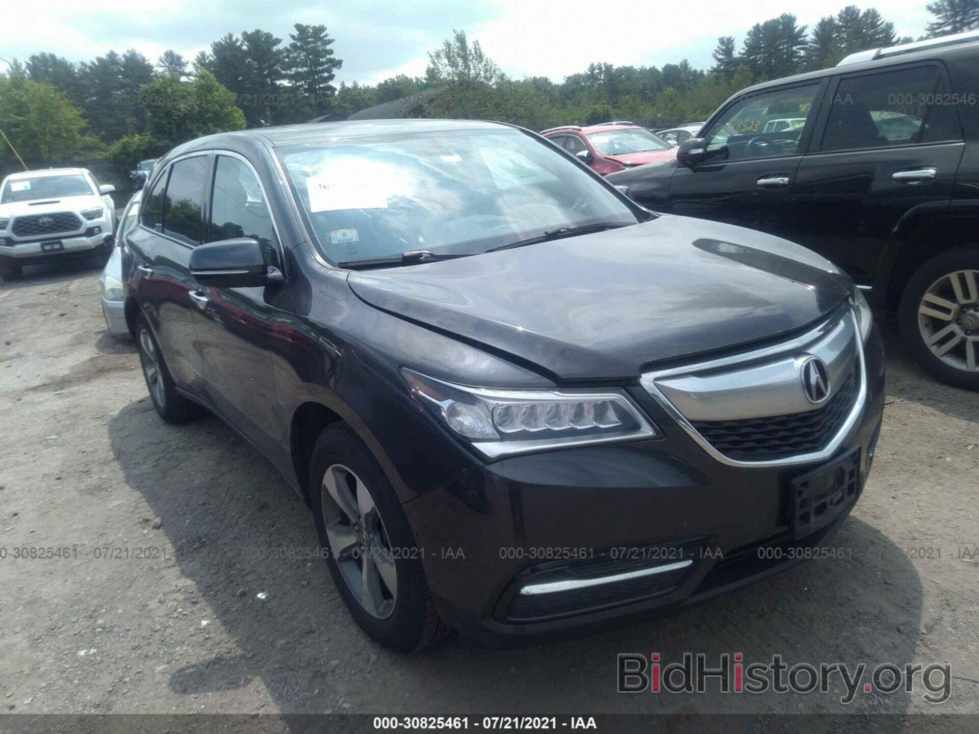 Photo 5FRYD4H27GB024374 - ACURA MDX 2016