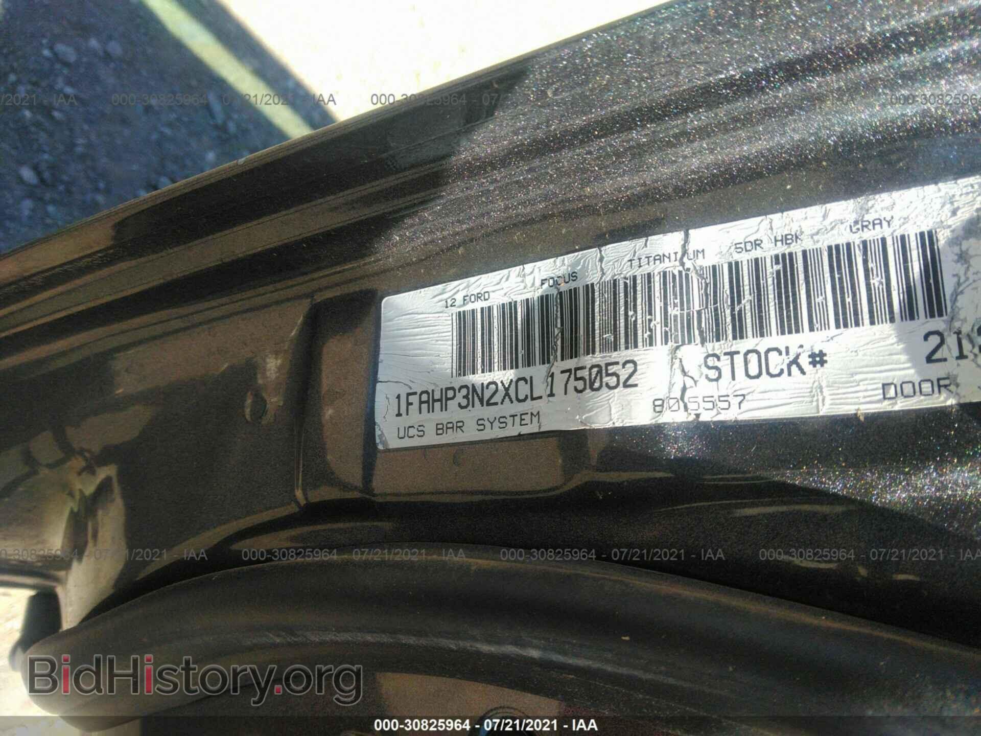 2012 FORD FOCUS - VIN: 1FAHP3N2XCL175052 - Фото 9
