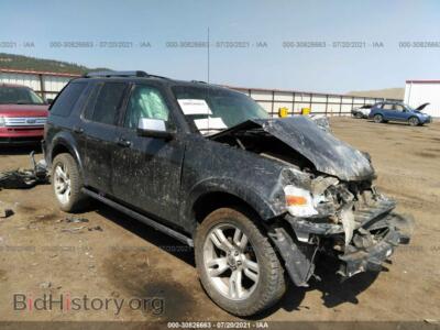 2010 Ford EXPLORER Limited, черный — VIN 1FMEU8F82AUB03724, IAAI