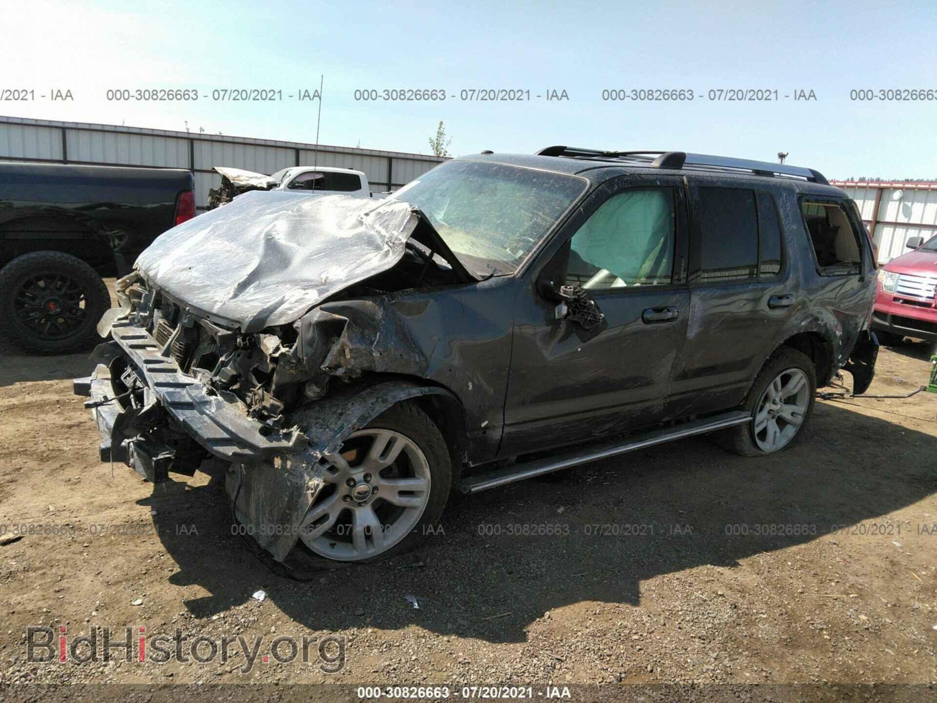 2010 FORD EXPLORER - VIN: 1FMEU8F82AUB03724 - Фото 2